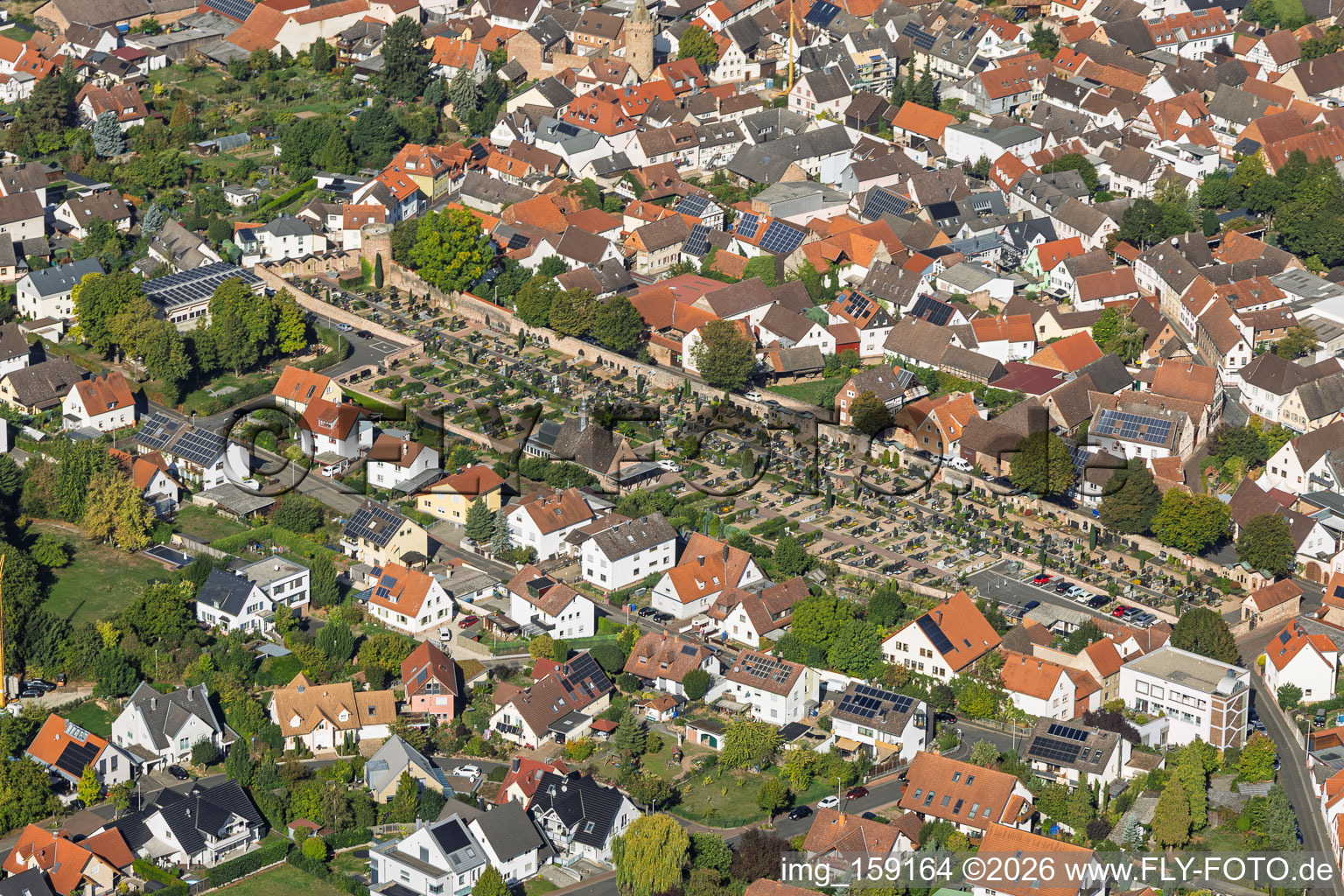 Alter Friedhof Großostheim Jahnstr im Bundesland Bayern, Deutschland
