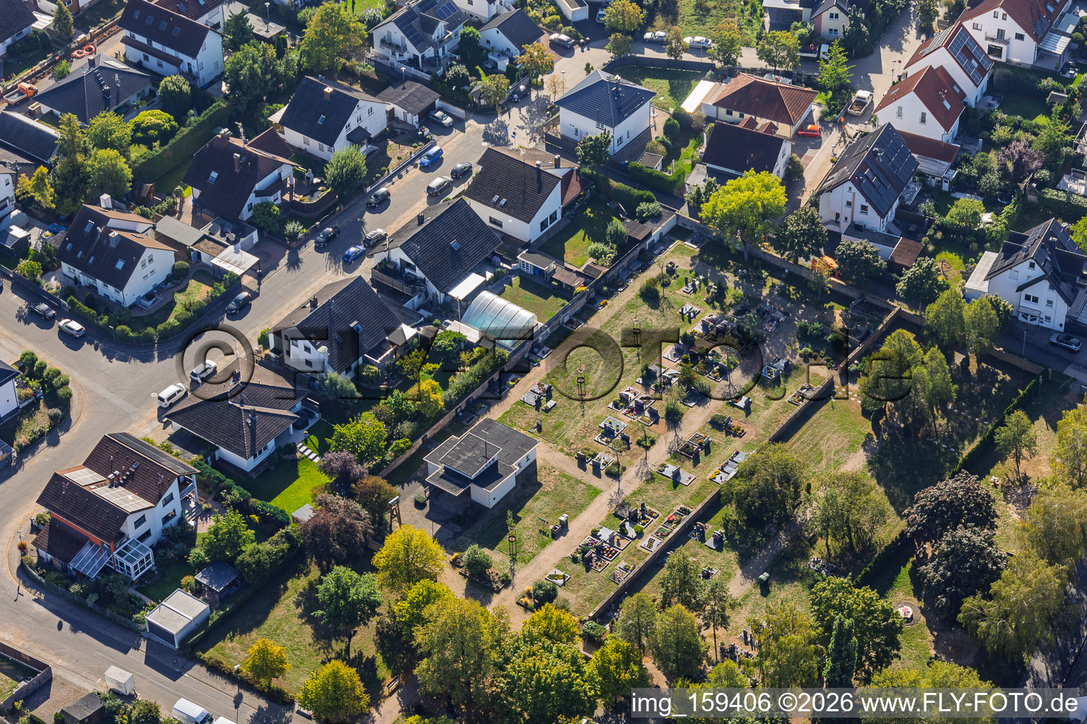 Friedhof Sickenhofen in Babenhausen im Bundesland Hessen, Deutschland