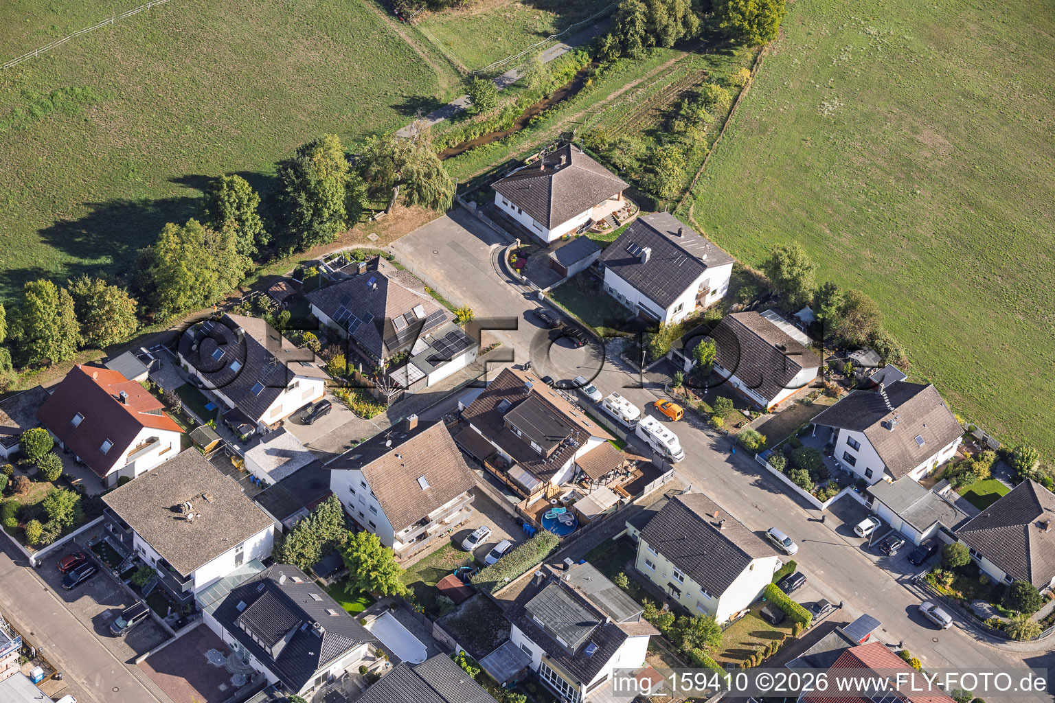 Ortsteil Sickenhofen in Babenhausen im Bundesland Hessen, Deutschland
