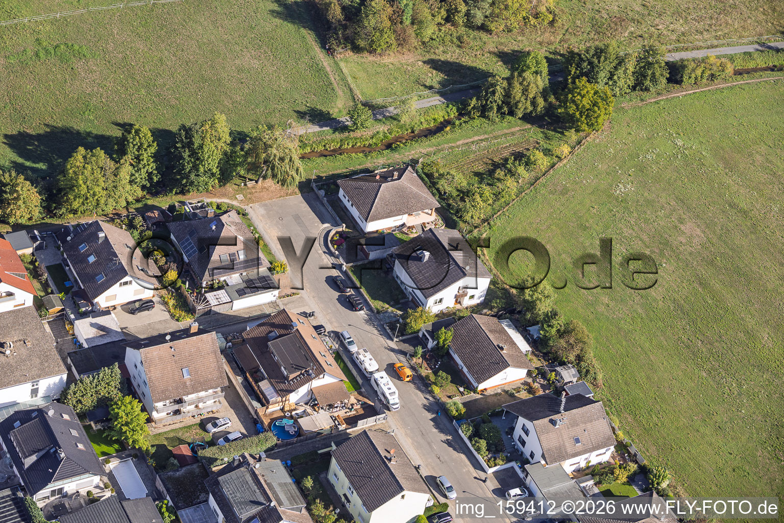Ortsteil Sickenhofen in Babenhausen im Bundesland Hessen, Deutschland