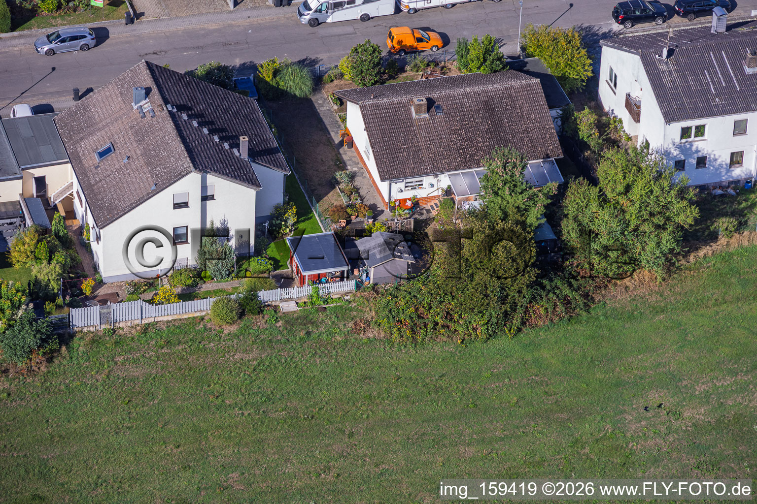 Landrat-Pfeifer-Straße im Ortsteil Sickenhofen in Babenhausen im Bundesland Hessen, Deutschland