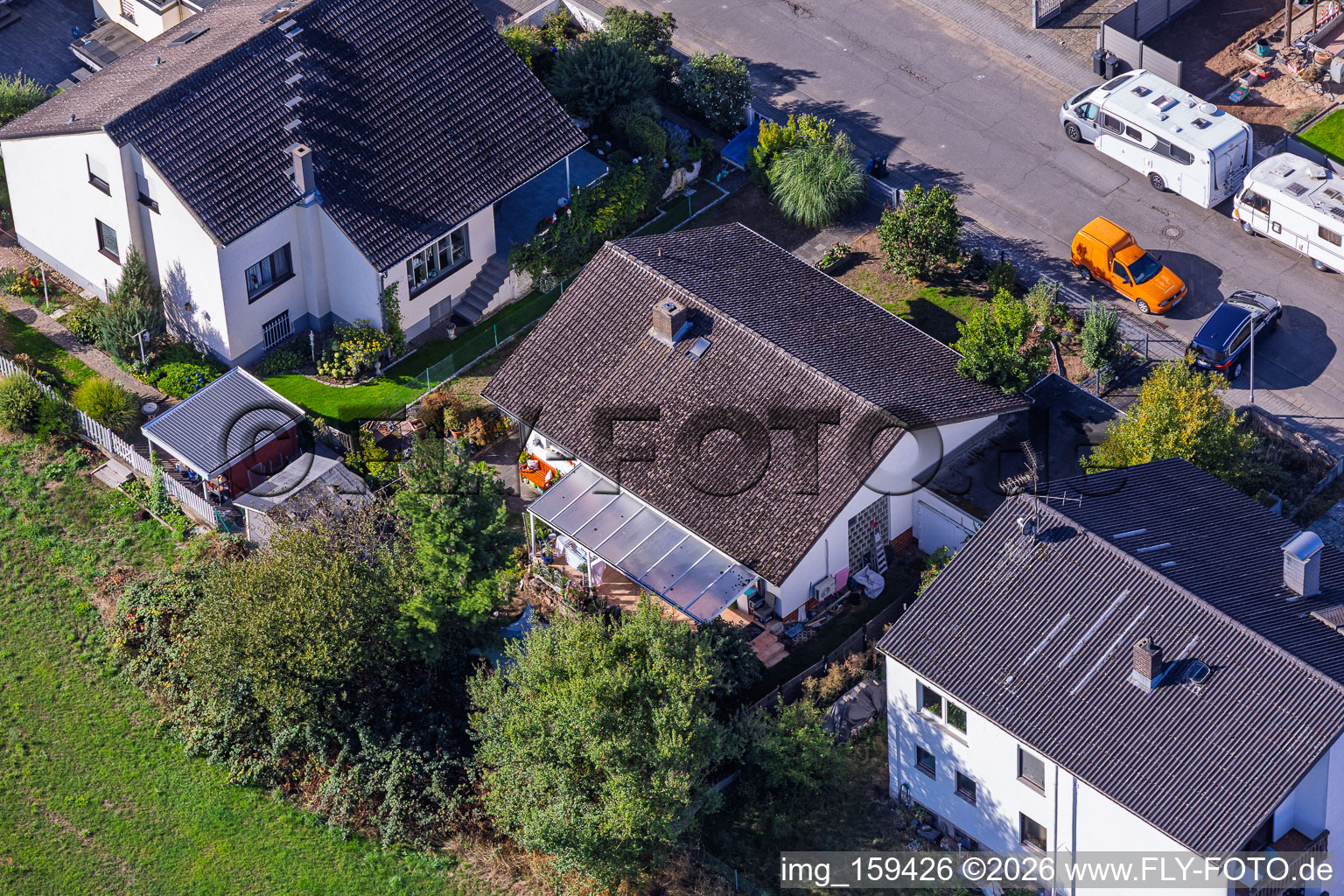 Landrat-Pfeifer-Straße im Ortsteil Sickenhofen in Babenhausen im Bundesland Hessen, Deutschland