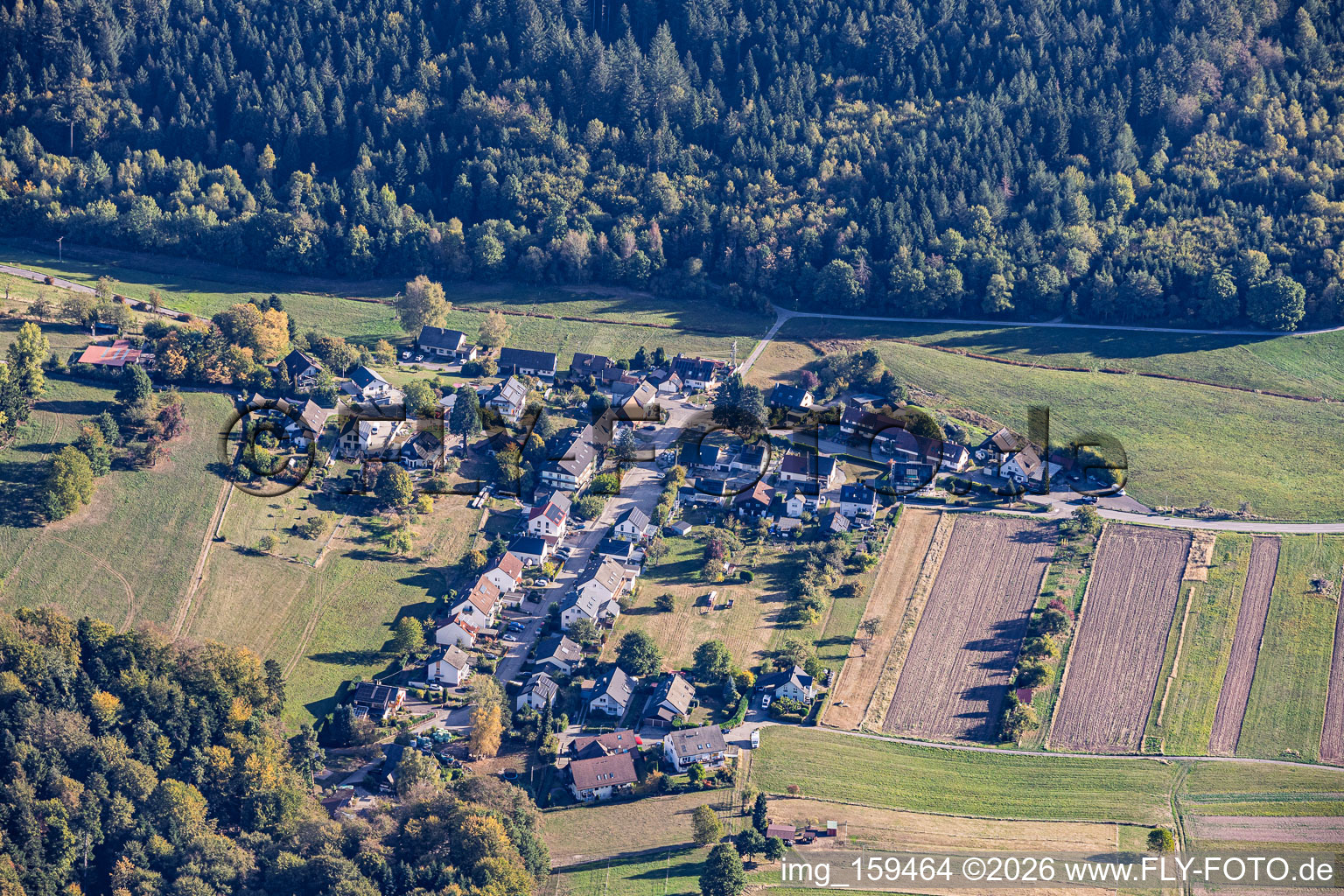 Ortsteil Althof im Ortsteil Bernbach in Bad Herrenalb im Bundesland Baden-Württemberg, Deutschland