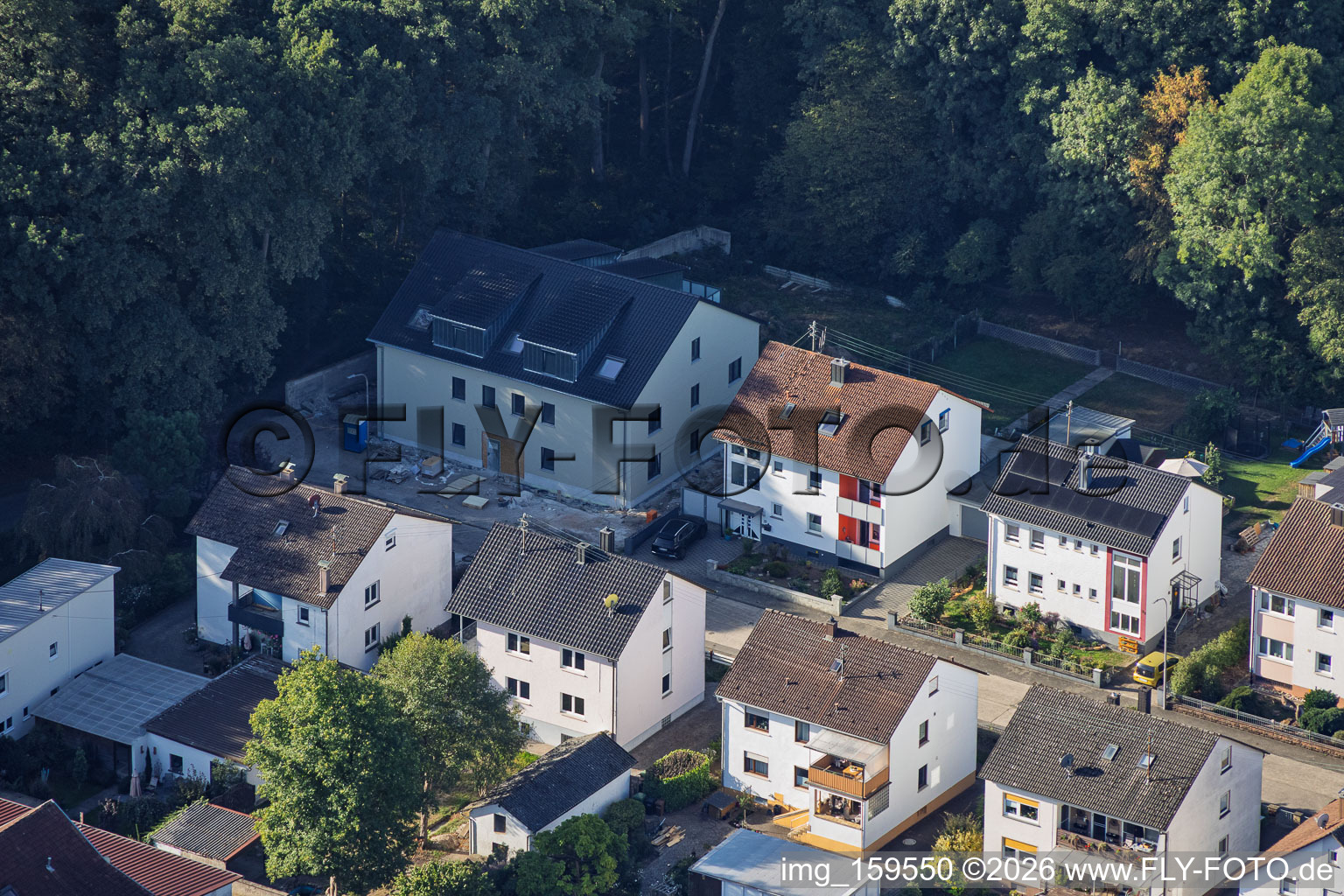 Neubau eines MFH in der Elsässer Straße in Kandel im Bundesland Rheinland-Pfalz, Deutschland