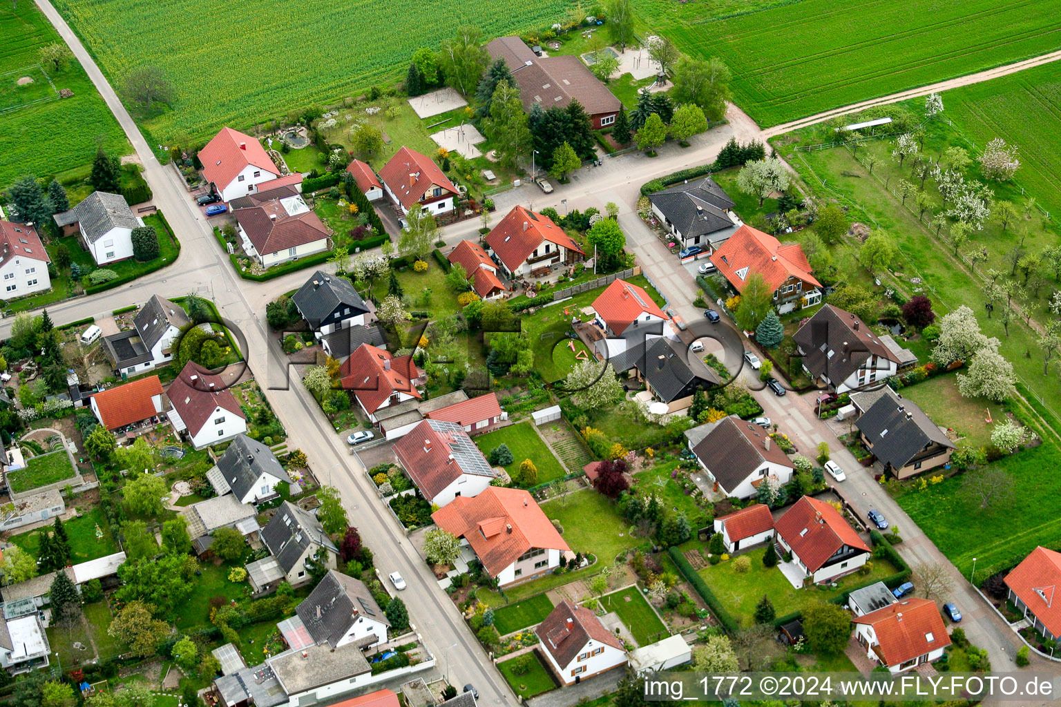 Barbelroth Neubaugebiet im Bundesland Rheinland-Pfalz, Deutschland