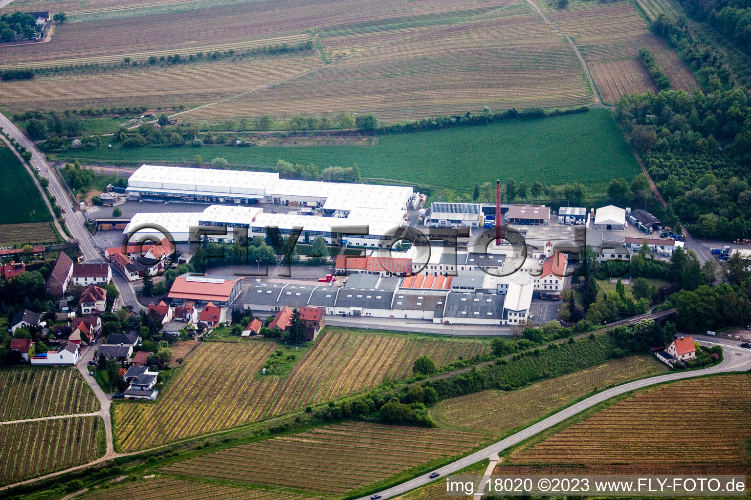 Kleinkarlbach, Gechem GmbH im Bundesland Rheinland-Pfalz, Deutschland