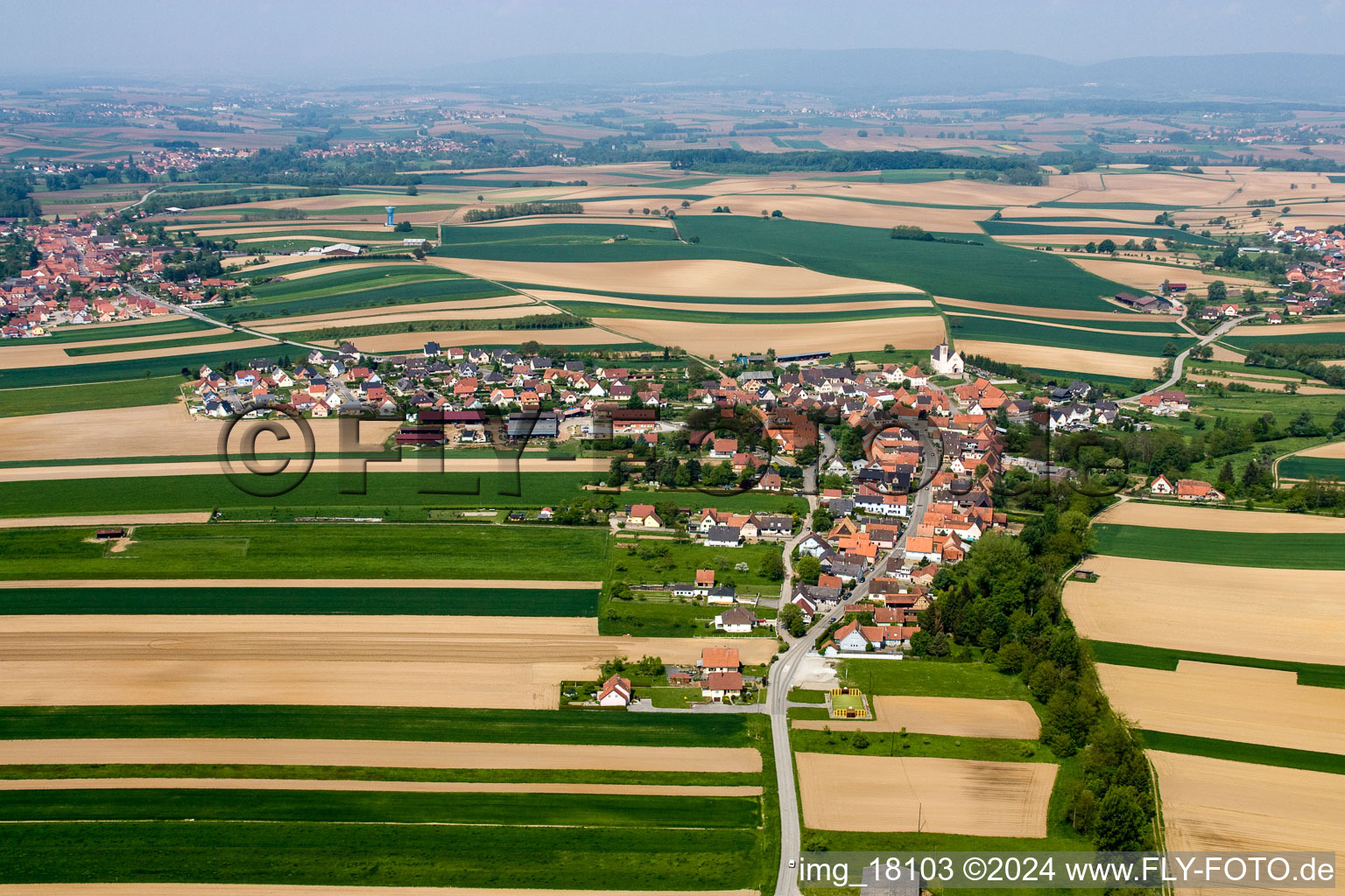 Hatten (Elsass) im Bundesland Bas-Rhin, Frankreich