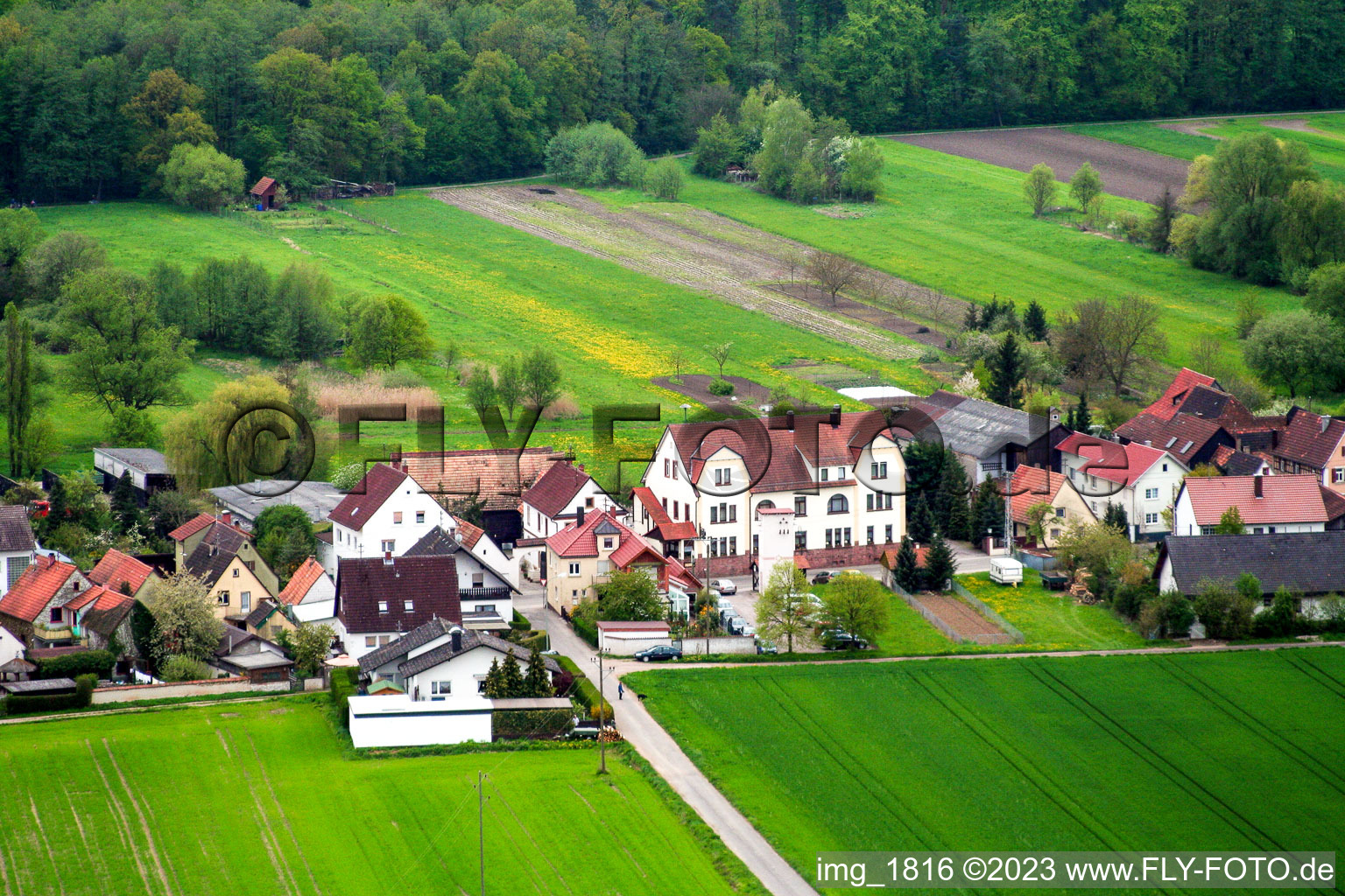 Kandel, Pfälzer Hof im Bundesland Rheinland-Pfalz, Deutschland