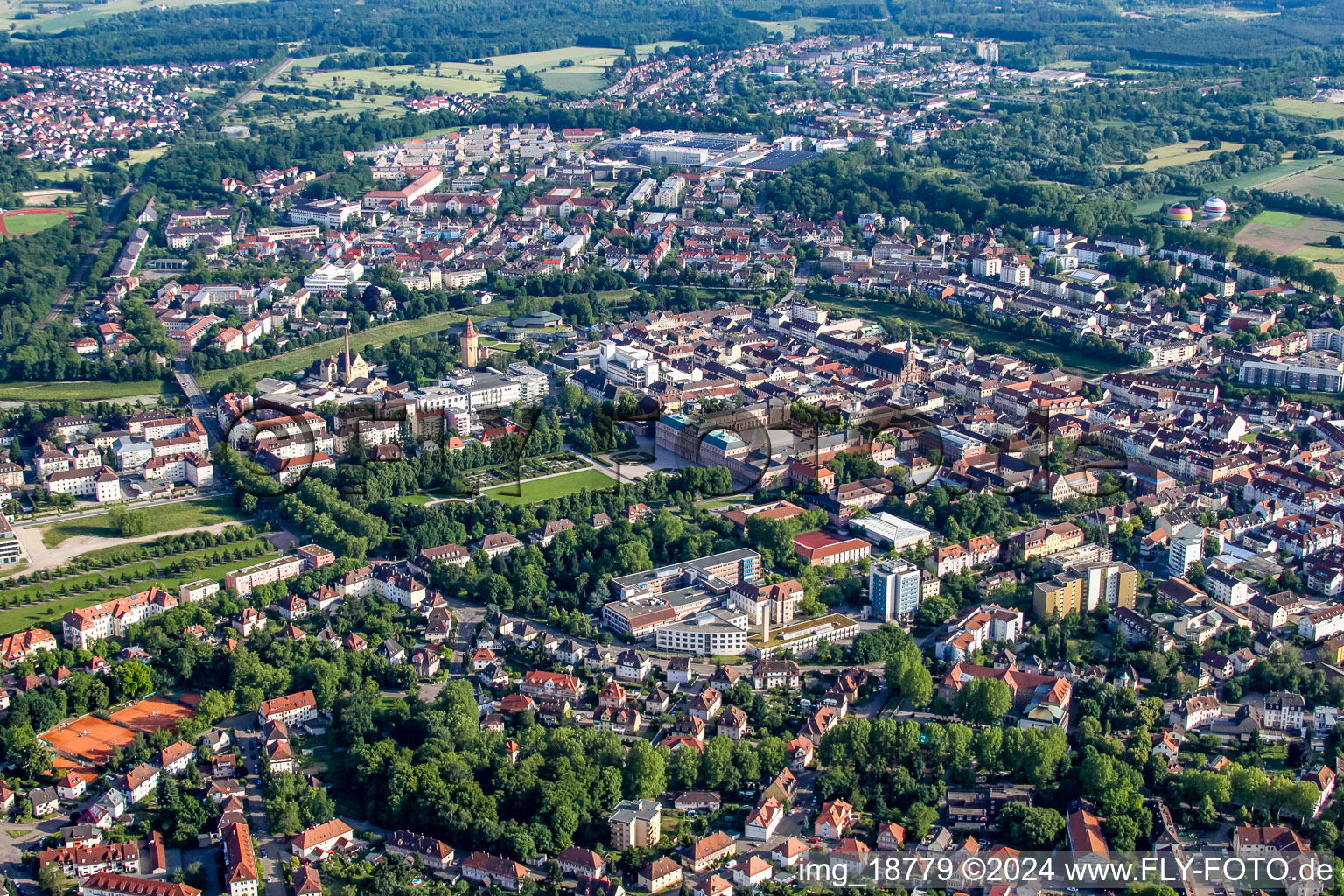 Klinikum Mittelbaden in Rastatt im Bundesland Baden-Württemberg, Deutschland