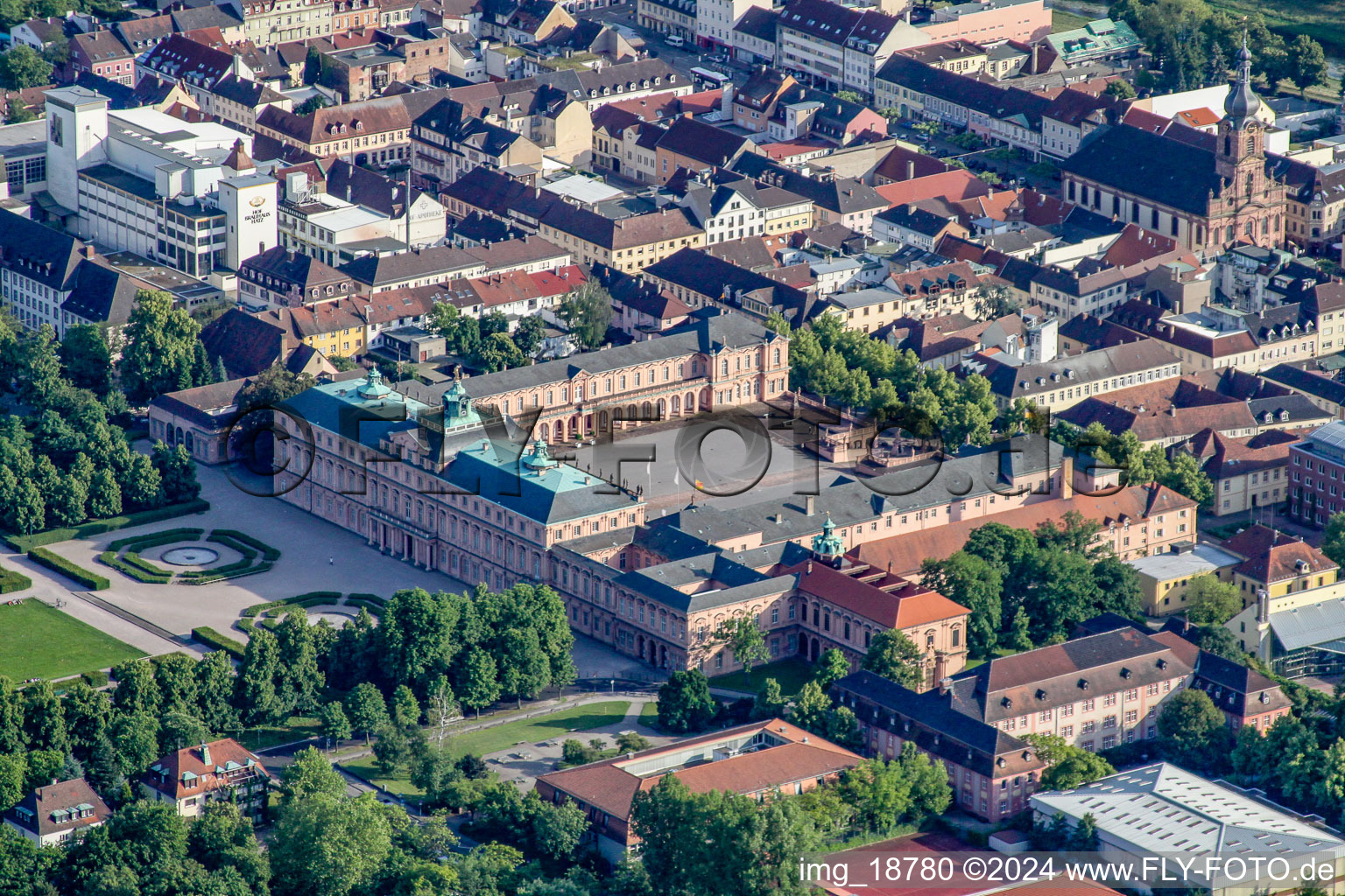 Schloss in Rastatt im Bundesland Baden-Württemberg, Deutschland