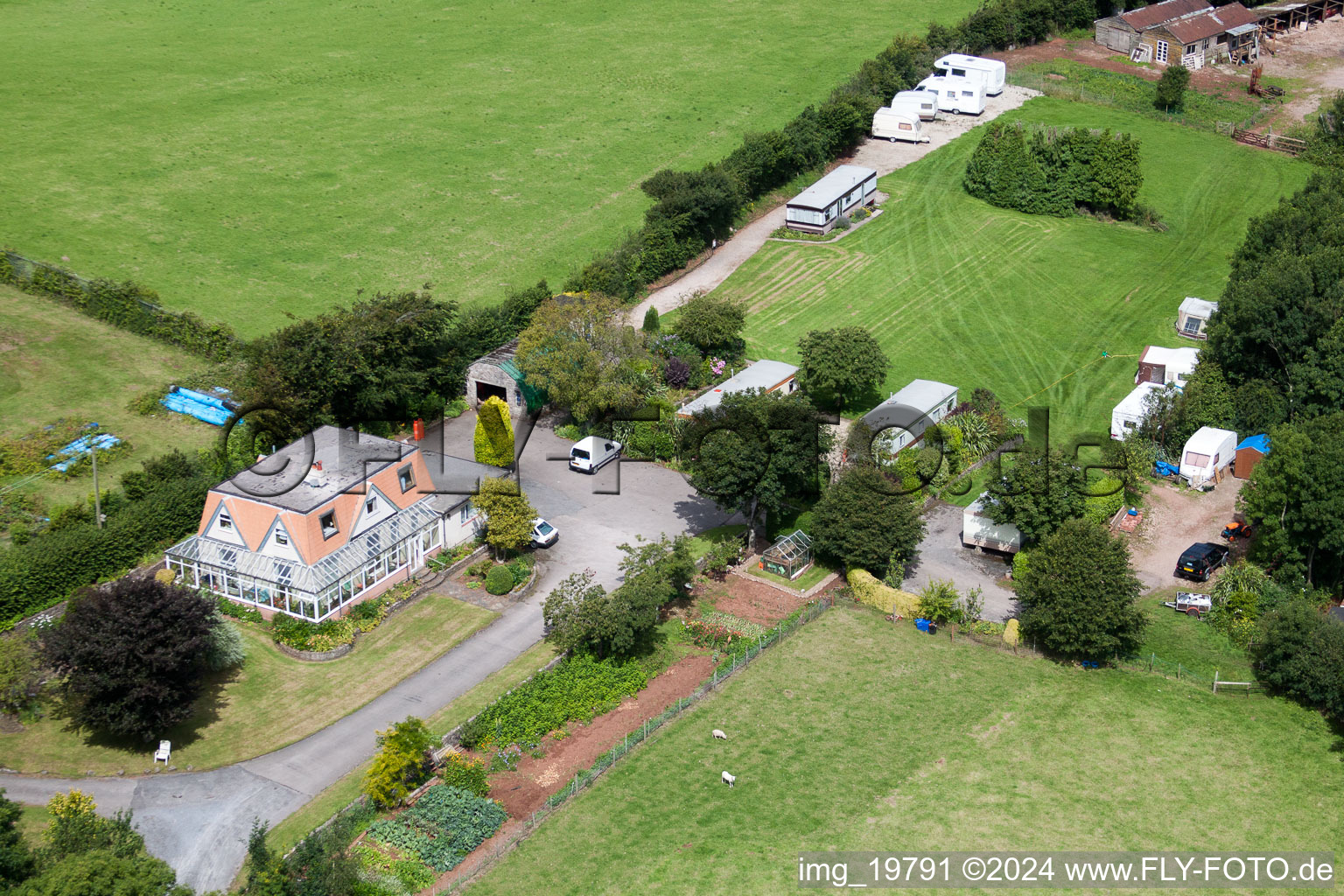 Marldon im Bundesland England, Großbritanien von oben gesehen