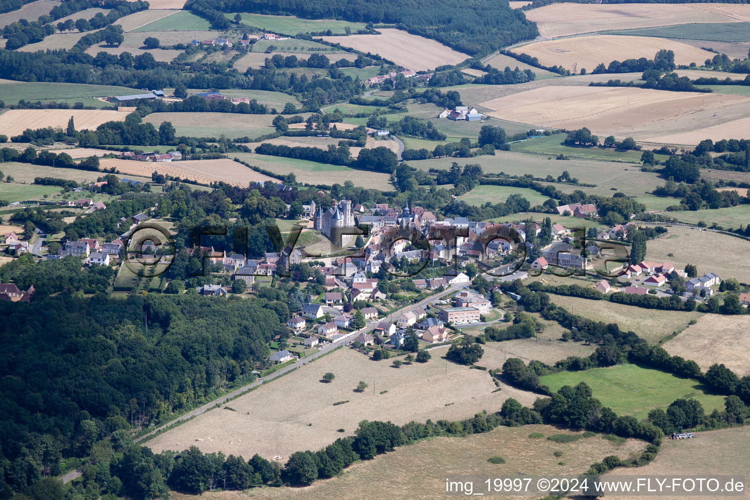 Montmirail im Bundesland Sarthe, Frankreich