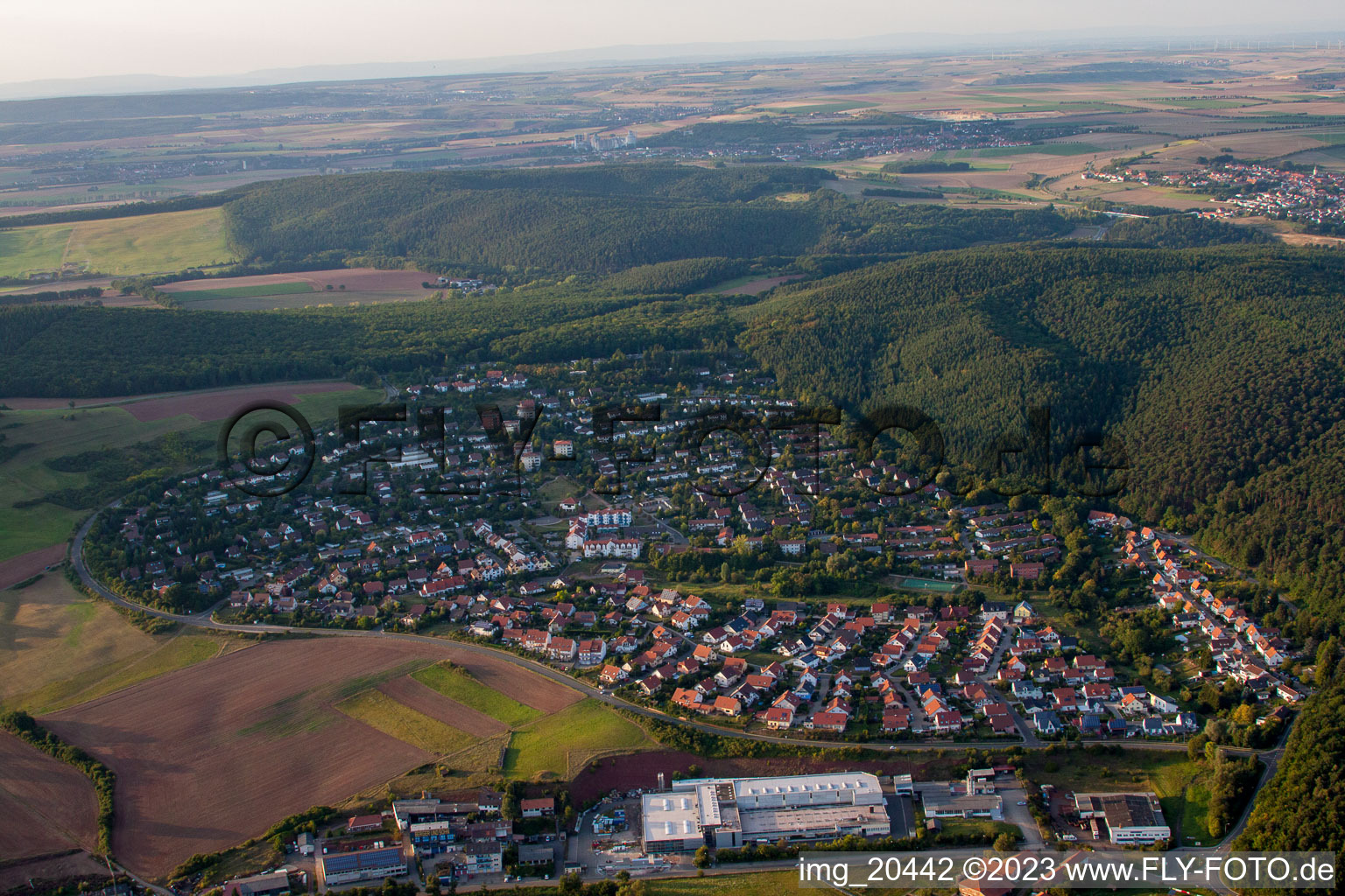 Steinborn im Bundesland Rheinland-Pfalz, Deutschland