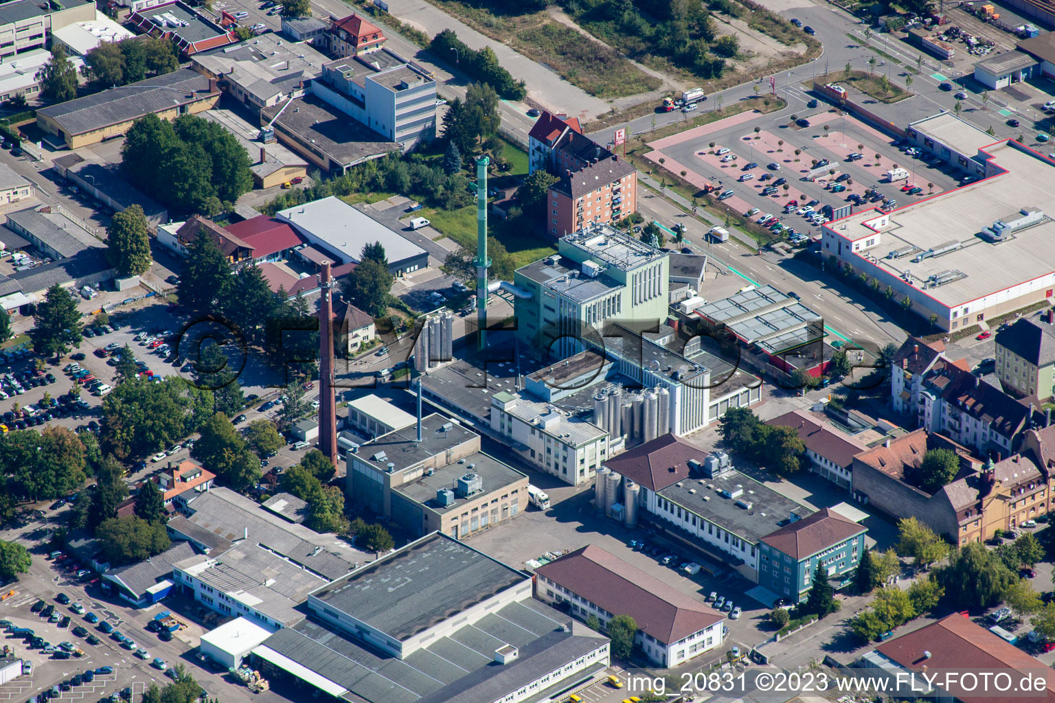 Schwarwaldmilch GmbH in Offenburg im Bundesland Baden-Württemberg, Deutschland