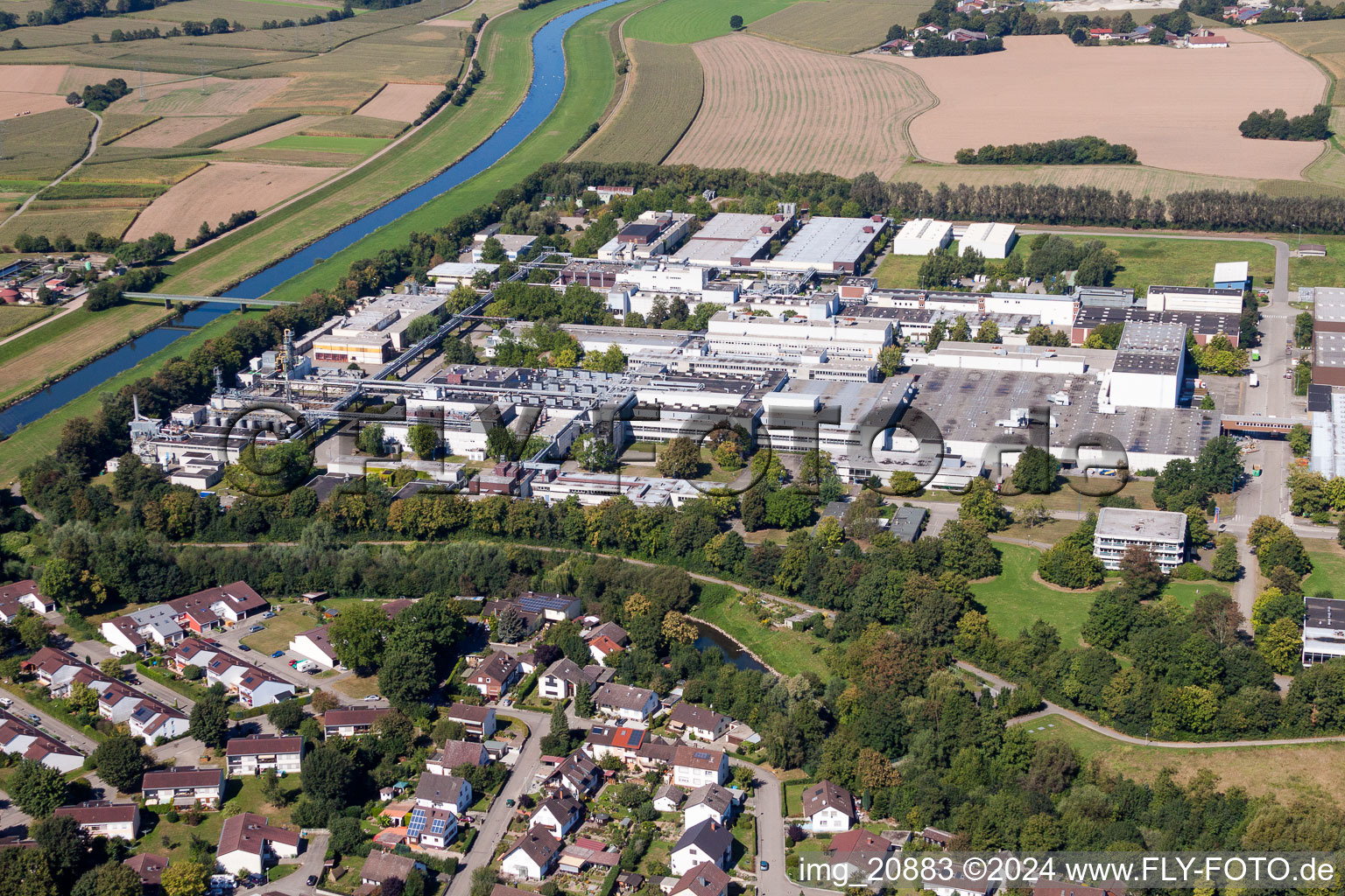 Industriepark Willstätt in Willstätt im Bundesland Baden-Württemberg, Deutschland