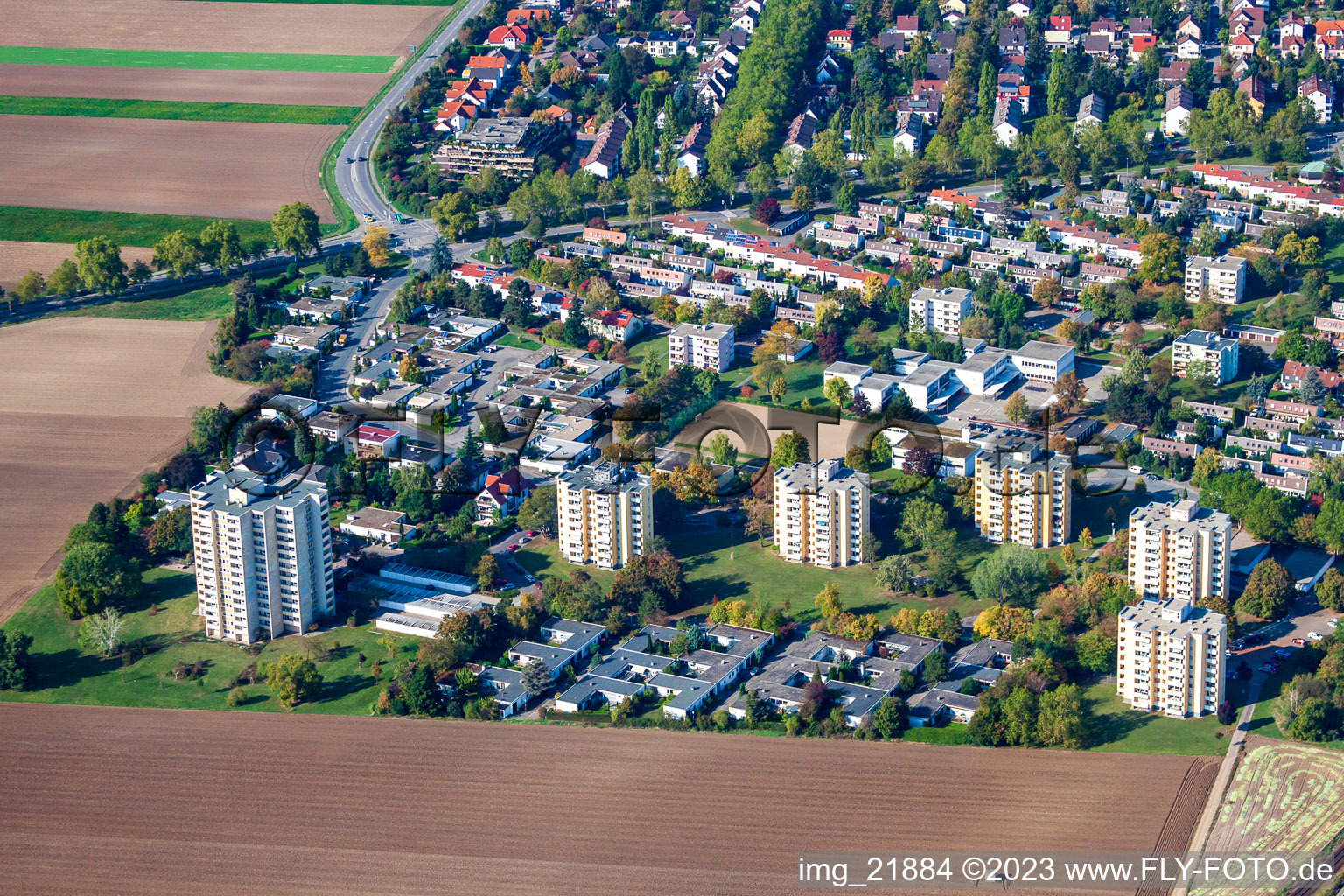Frankenthal Süd, Carl-Bosch-Ring im Bundesland Rheinland-Pfalz, Deutschland