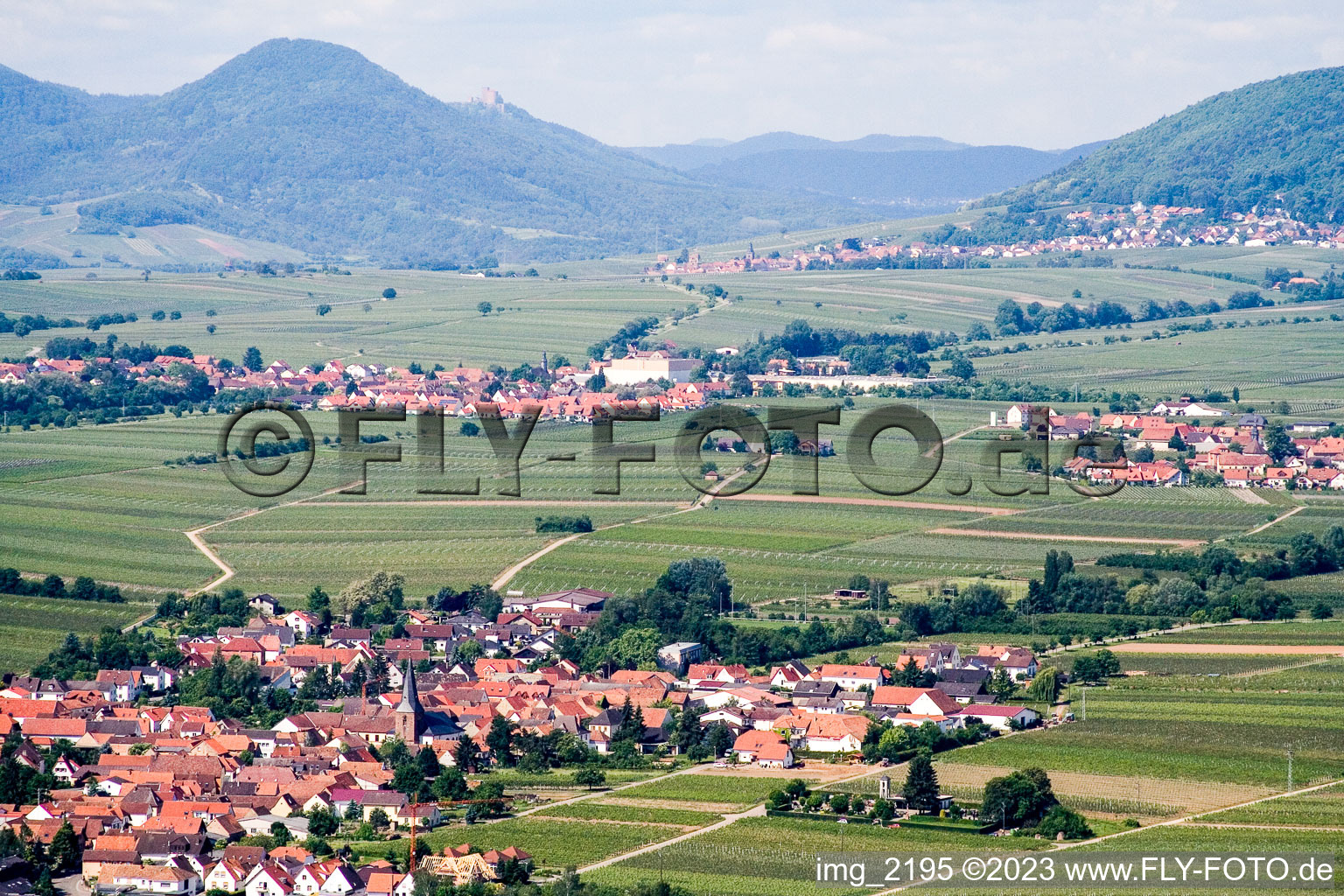 Luftbild von Roschbach im Bundesland Rheinland-Pfalz, Deutschland