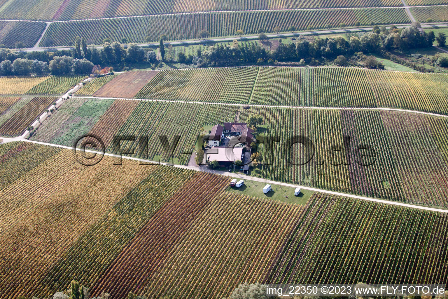 Drohnenbild von Ranschbach im Bundesland Rheinland-Pfalz, Deutschland