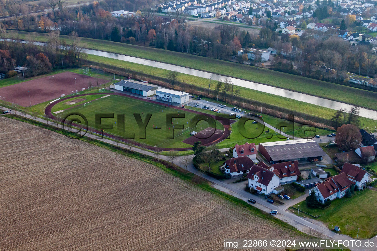 SV Niederbühl Donau und Ali's Gasthaus Engel in Rastatt im Bundesland Baden-Württemberg, Deutschland