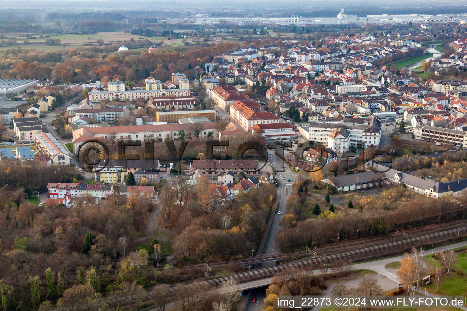 Lützowerstr in Rastatt im Bundesland Baden-Württemberg, Deutschland