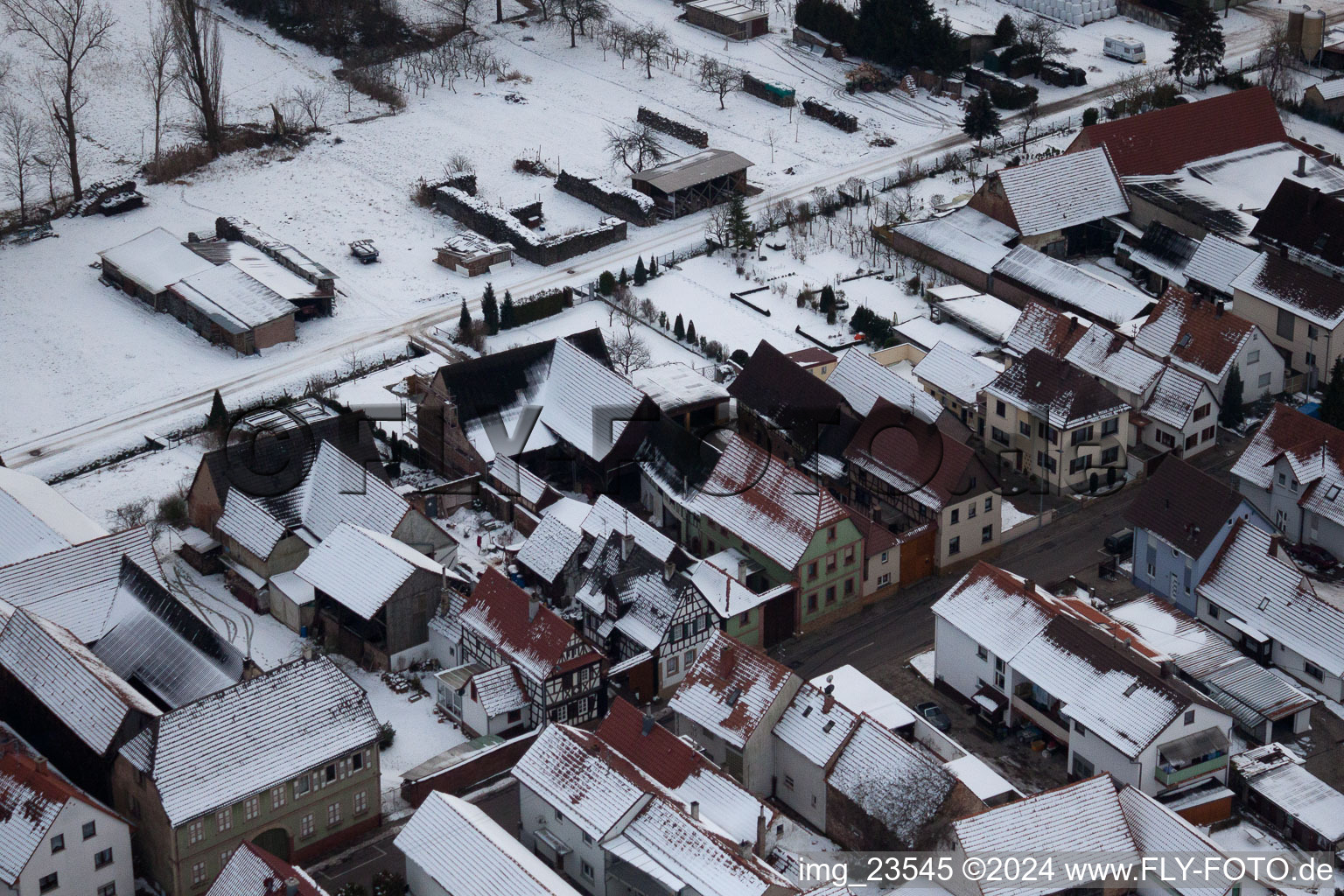 Luftbild von Kandel, Saarstr im Bundesland Rheinland-Pfalz, Deutschland