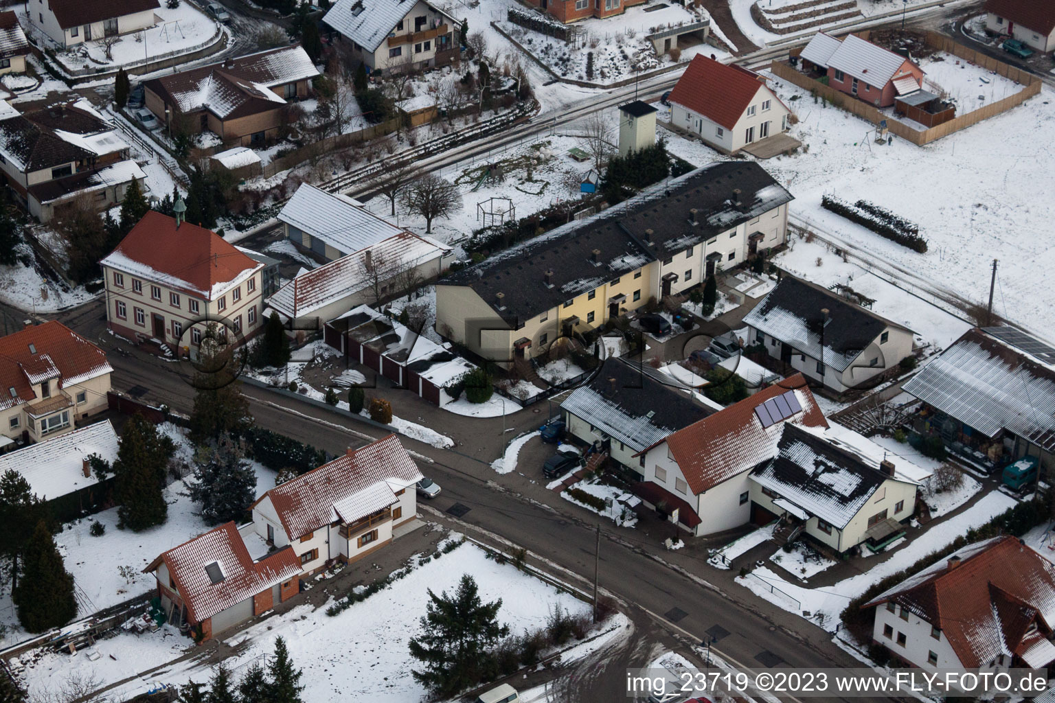 Hergersweiler im Bundesland Rheinland-Pfalz, Deutschland aus der Luft betrachtet