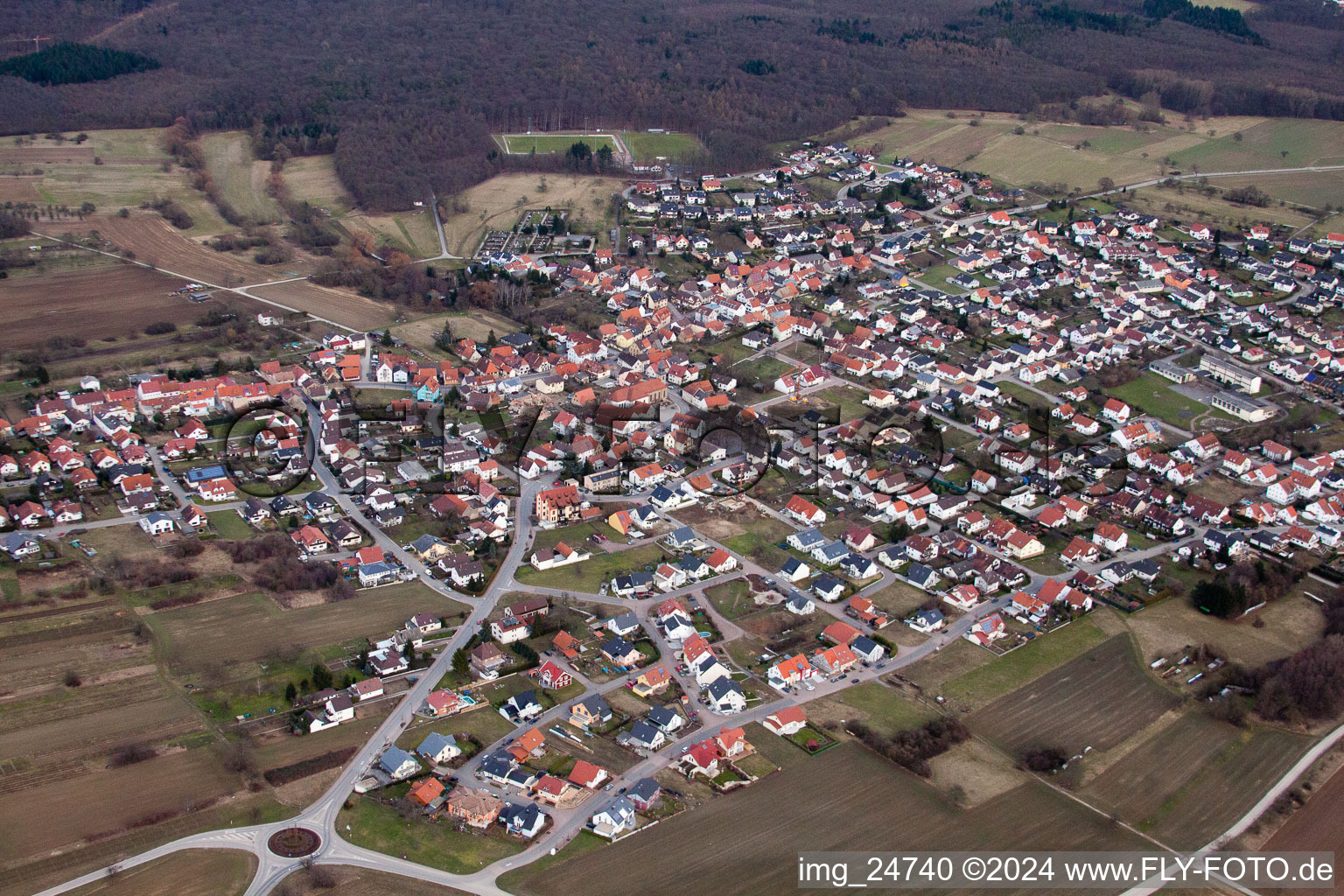 Mühlhausen, Retigheim im Bundesland Baden-Württemberg, Deutschland