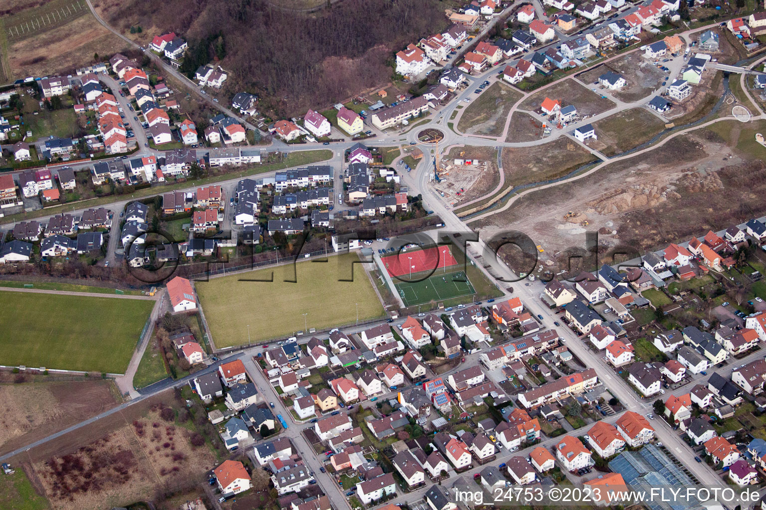 Sportplätze in Rauenberg im Bundesland Baden-Württemberg, Deutschland