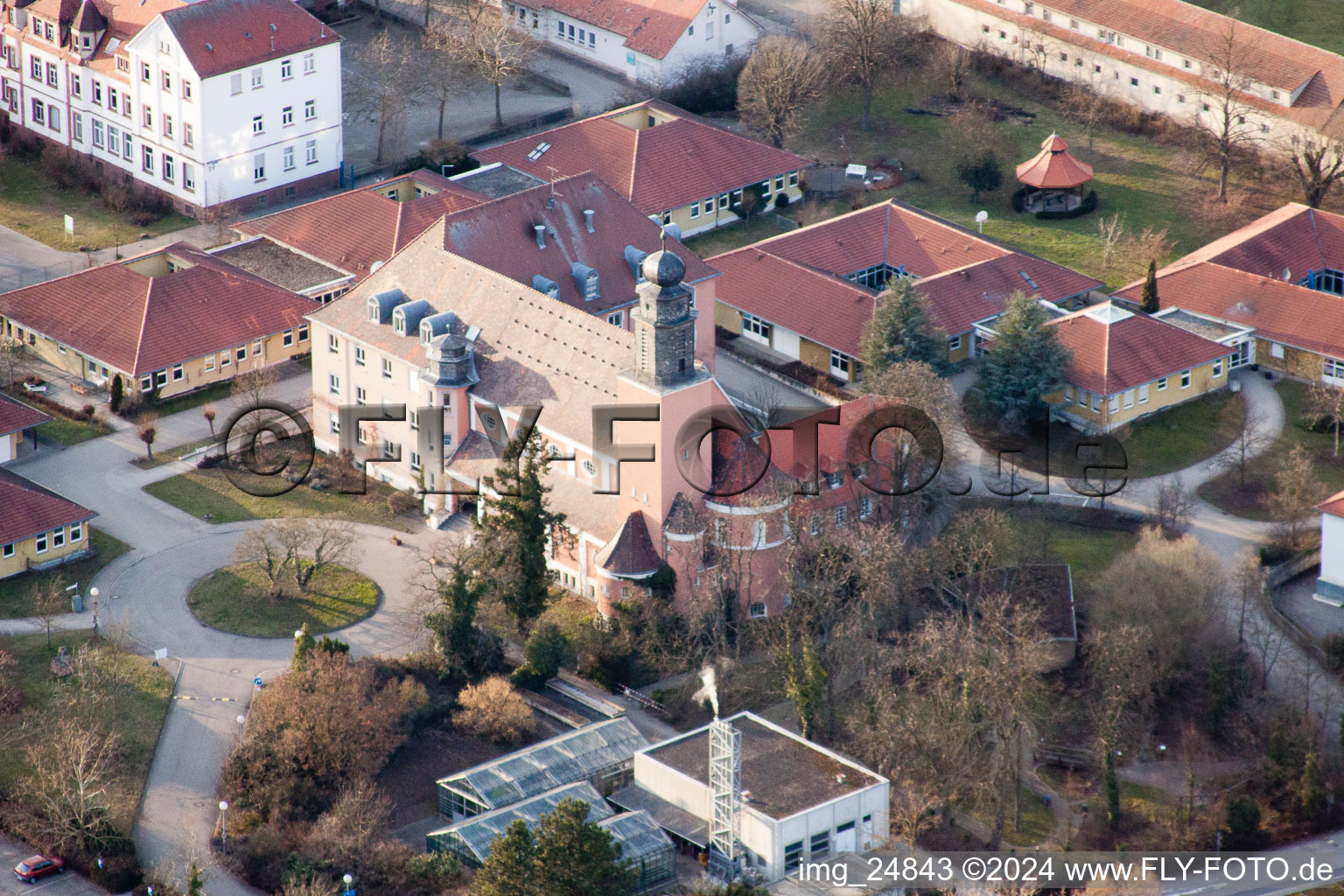 Luftbild von Stift, Jakob-Reeb-Schule‎  Jugendwerk St. Josef‎ in Landau in der Pfalz im Bundesland Rheinland-Pfalz, Deutschland