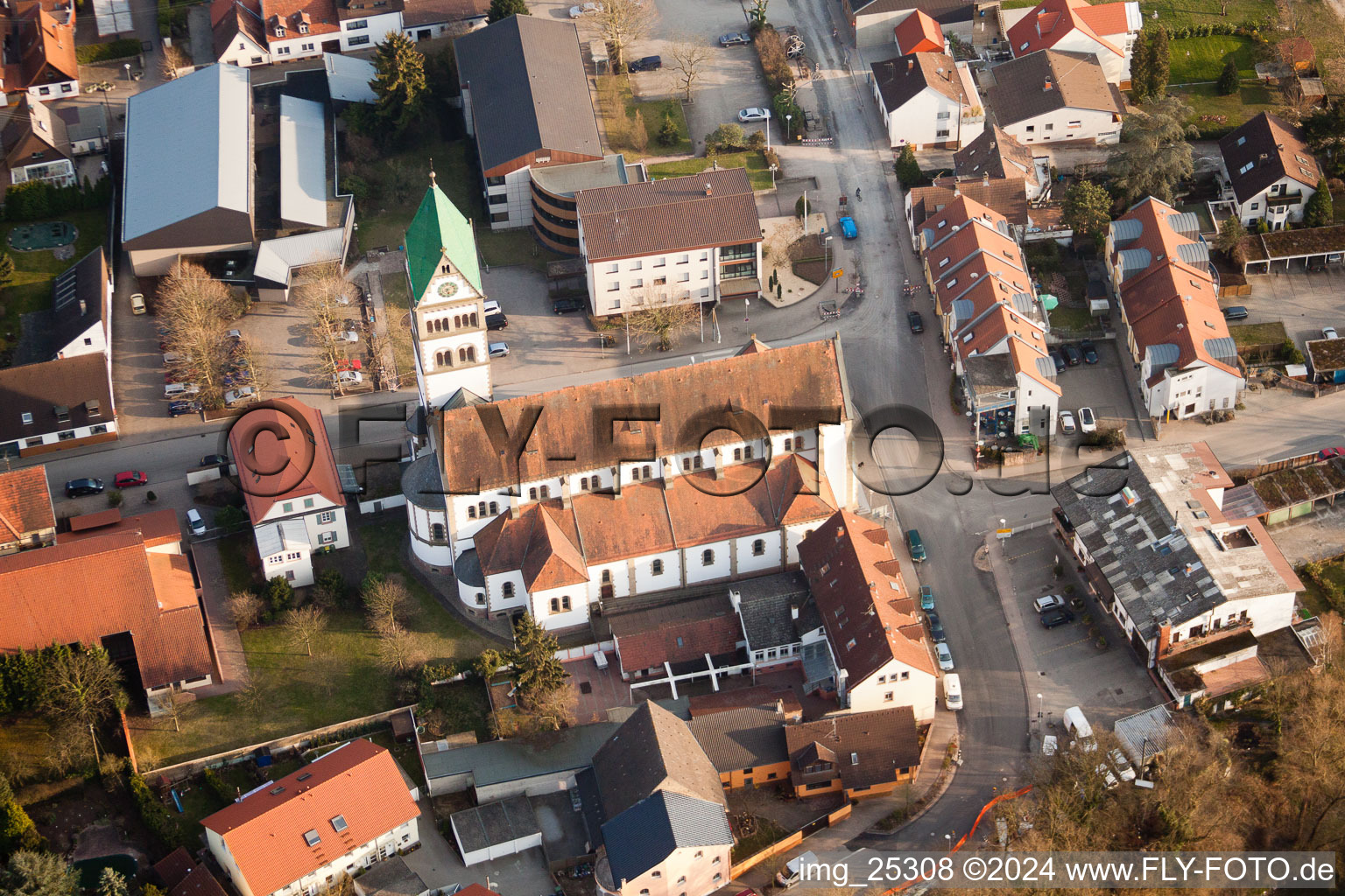 Ketsch,  St. Sebastian im Bundesland Baden-Württemberg, Deutschland