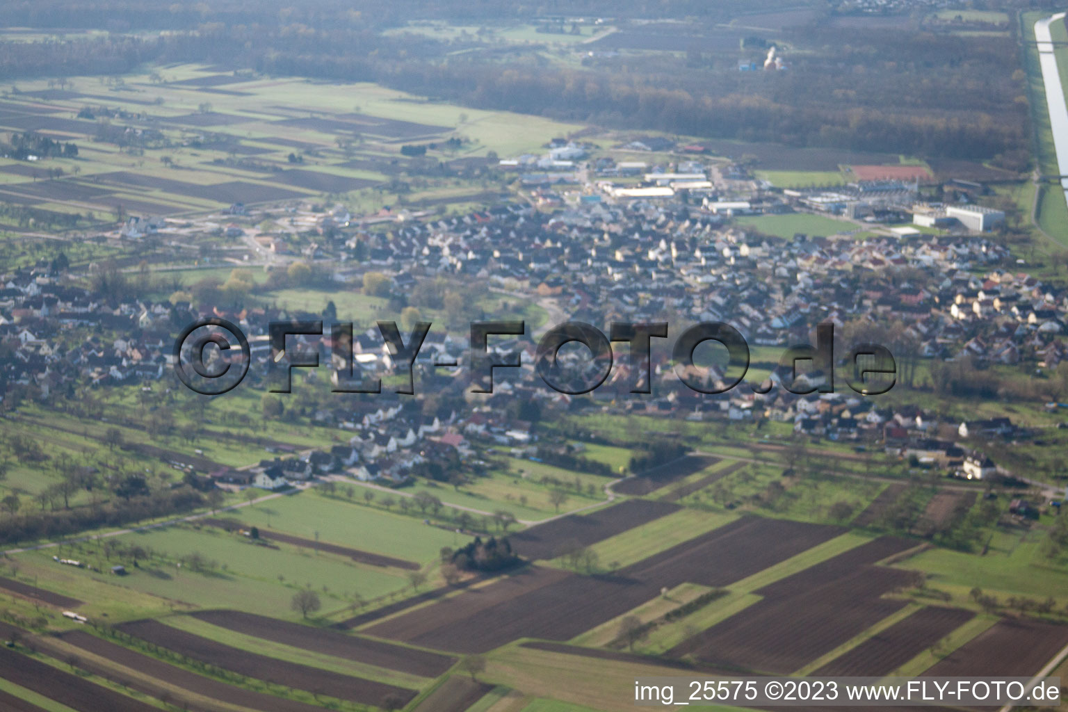Steinmauern im Bundesland Baden-Württemberg, Deutschland vom Flugzeug aus