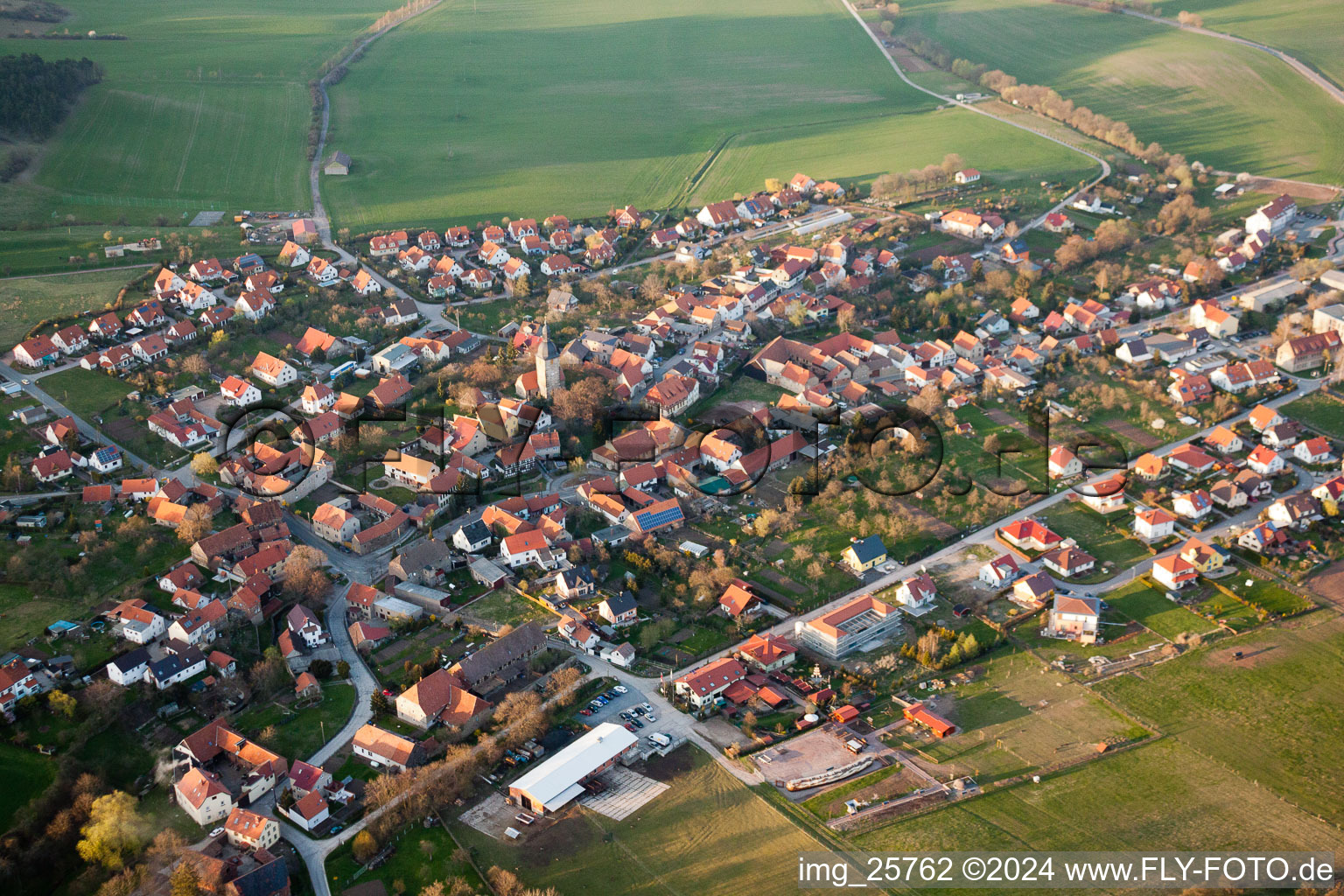 Ortsteil Holzhausen in Amt Wachsenburg im Bundesland Thüringen, Deutschland