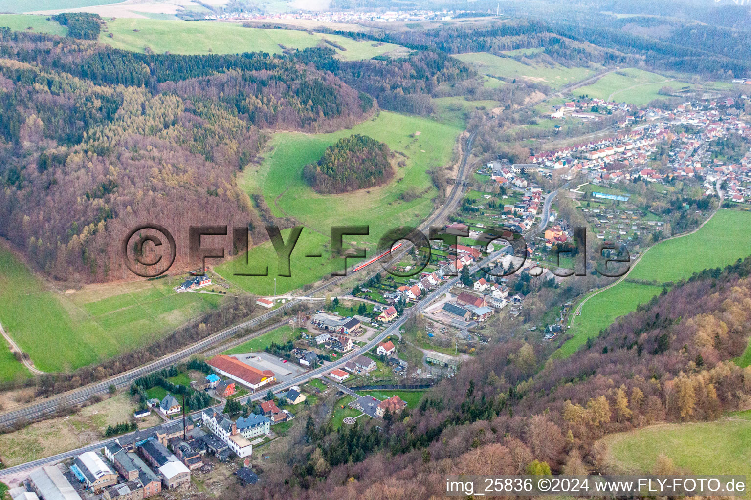 Liebenstein im Ortsteil Gräfenroda in Geratal im Bundesland Thüringen, Deutschland