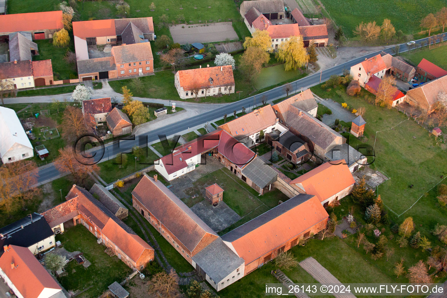 Werbig, Niederer Fläming im Ortsteil Hohengörsdorf im Bundesland Brandenburg, Deutschland