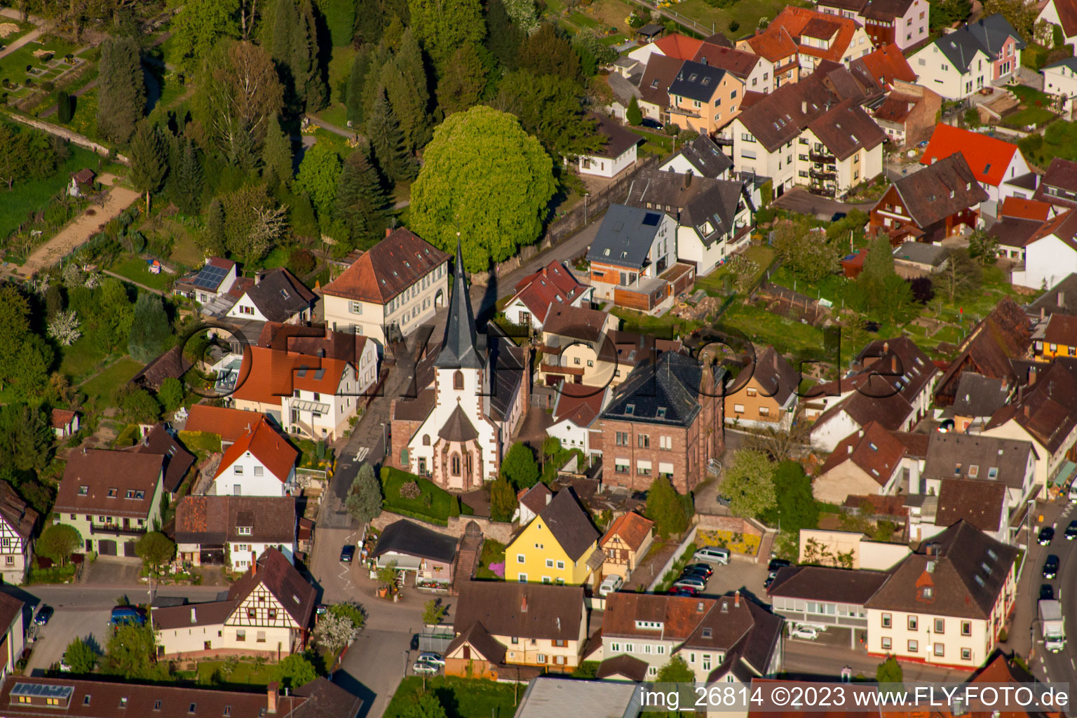 Evang. Kirchengemeinde im Ortsteil Söllingen in Pfinztal im Bundesland Baden-Württemberg, Deutschland
