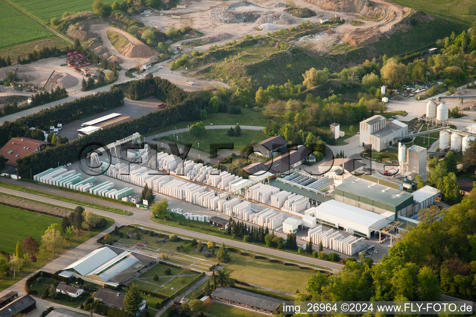 H+H Kalksandstein GmbH in Durmersheim im Bundesland Baden-Württemberg, Deutschland