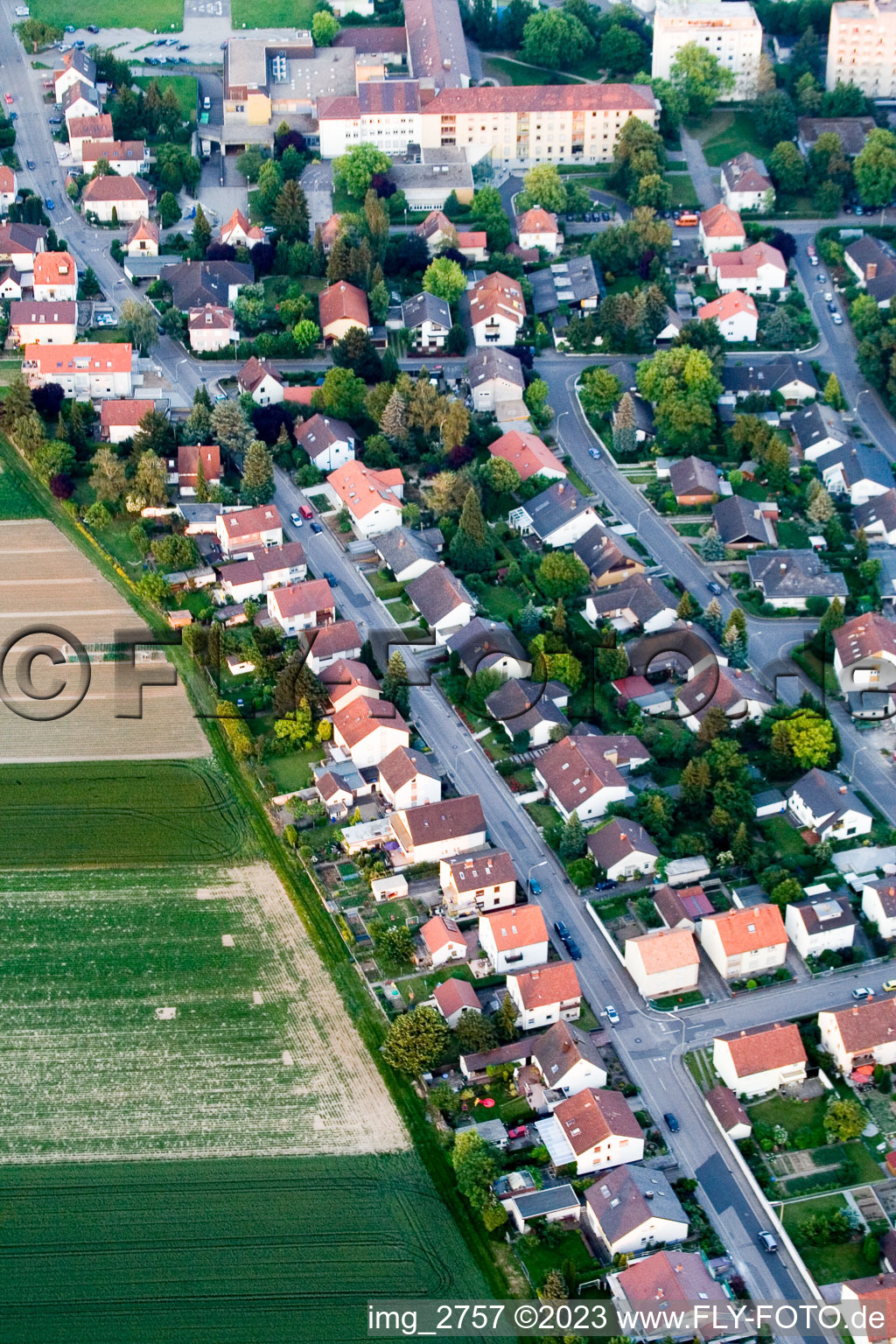 Kandel, Zeppelinstr im Bundesland Rheinland-Pfalz, Deutschland