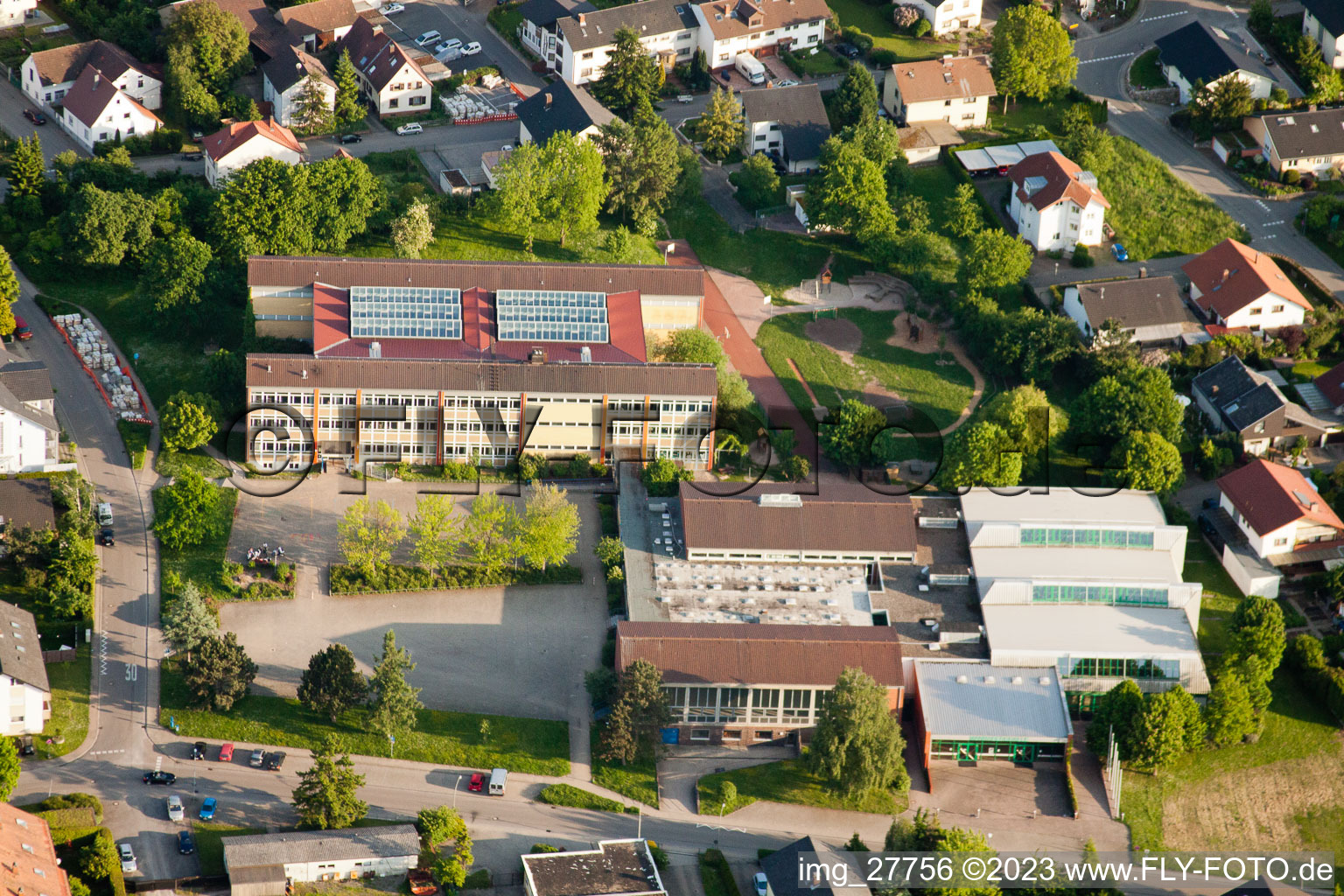 Luftaufnahme von Rauenberg im Bundesland Baden-Württemberg, Deutschland