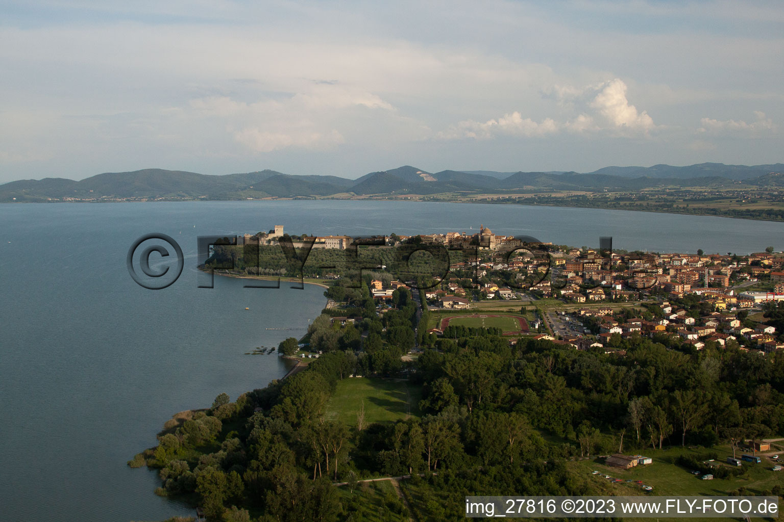 Castiglione del Lago im Bundesland Umbria, Italien