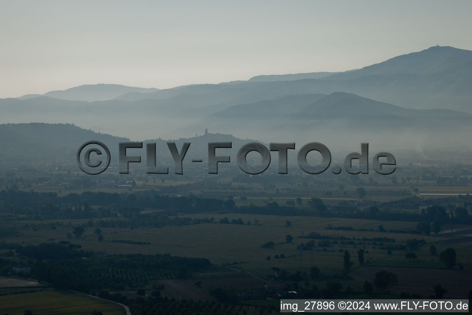 Castiglion Fiorentino im Bundesland Arezzo, Italien