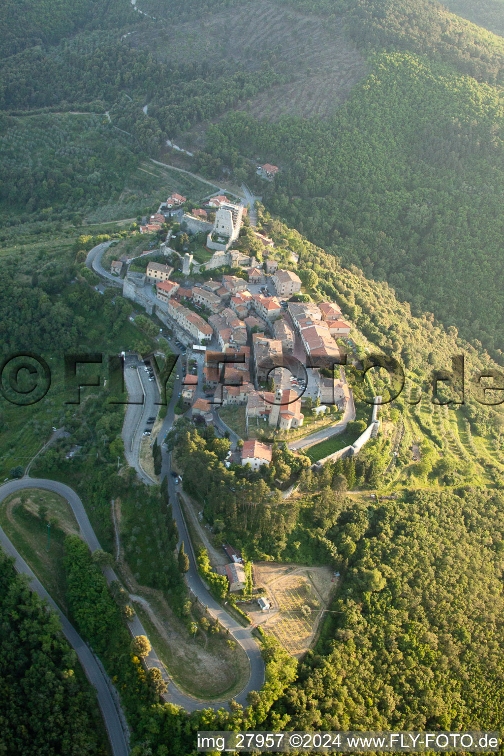 Civitella in Val di Chiana im Bundesland Toscana, Italien