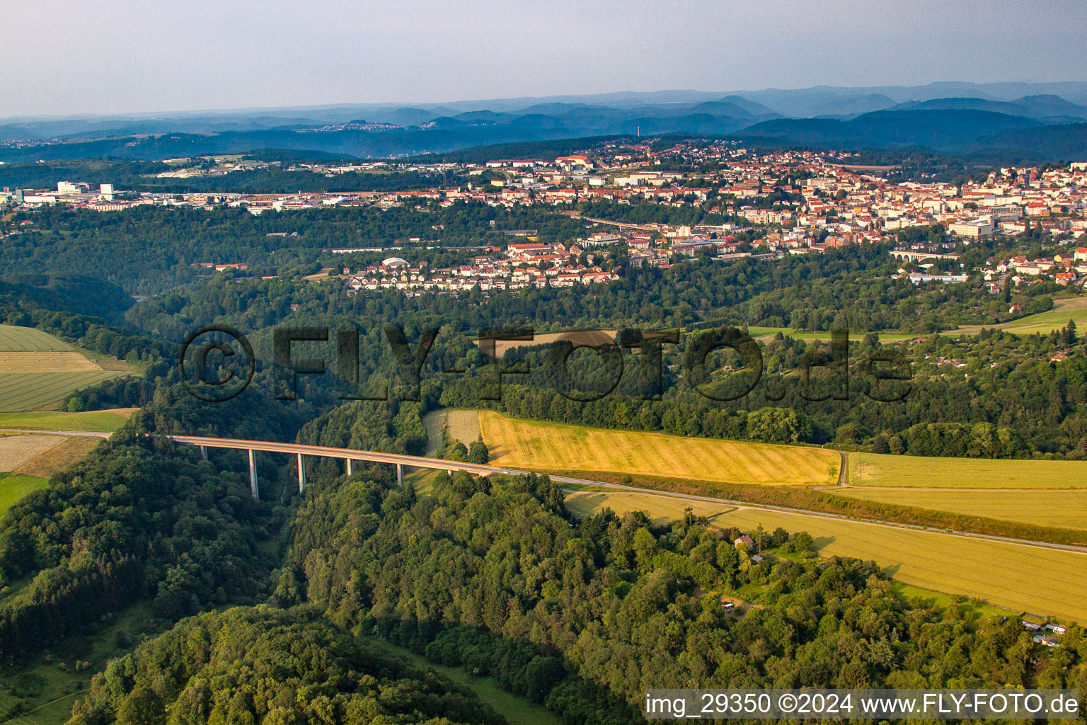 Pirmasens im Bundesland Rheinland-Pfalz, Deutschland aus der Vogelperspektive