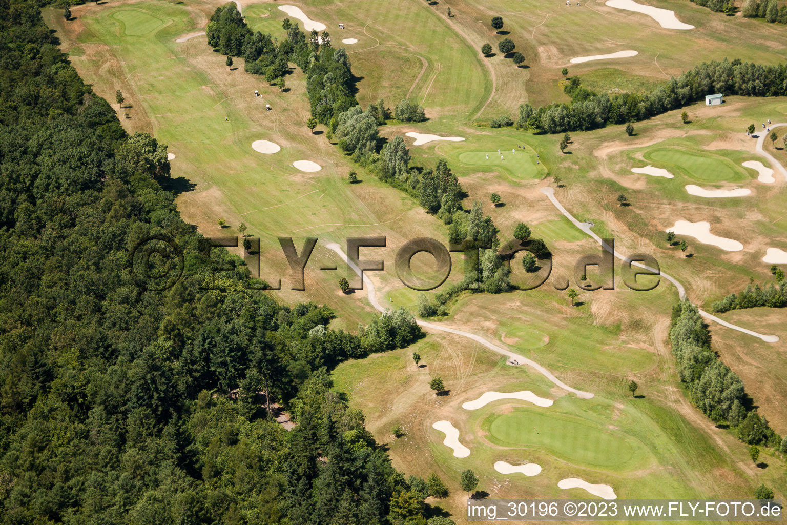 Luftbild von Essingen, Golfclub Dreihof im Bundesland Rheinland-Pfalz, Deutschland