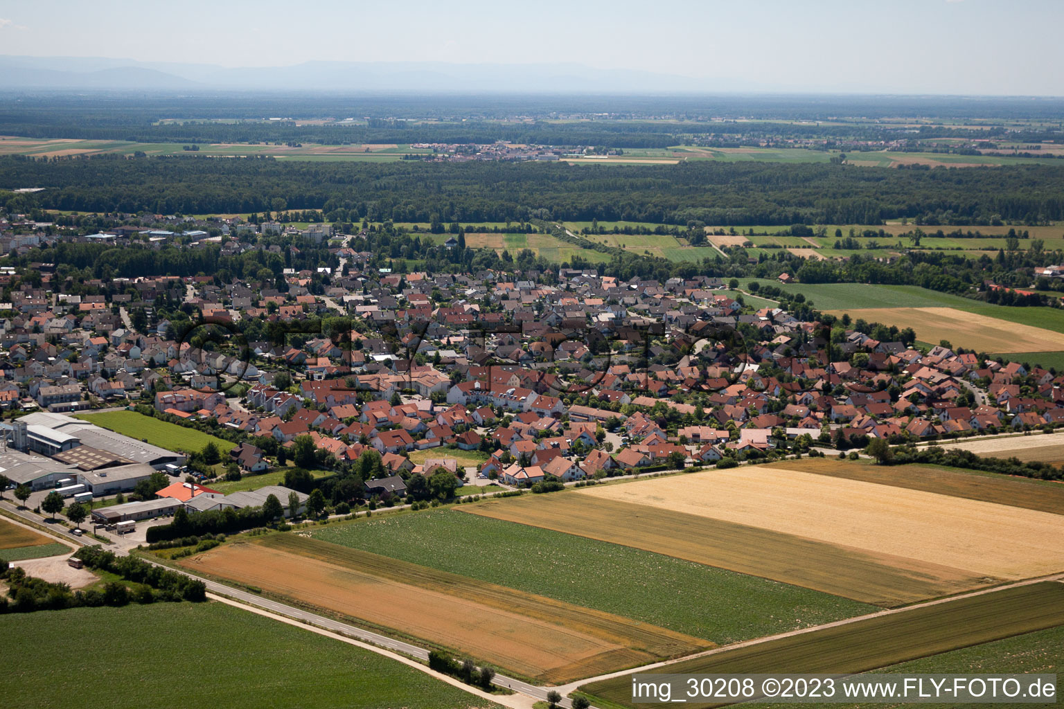 Herxheim-Nord in Herxheim bei Landau/Pfalz im Bundesland Rheinland-Pfalz, Deutschland