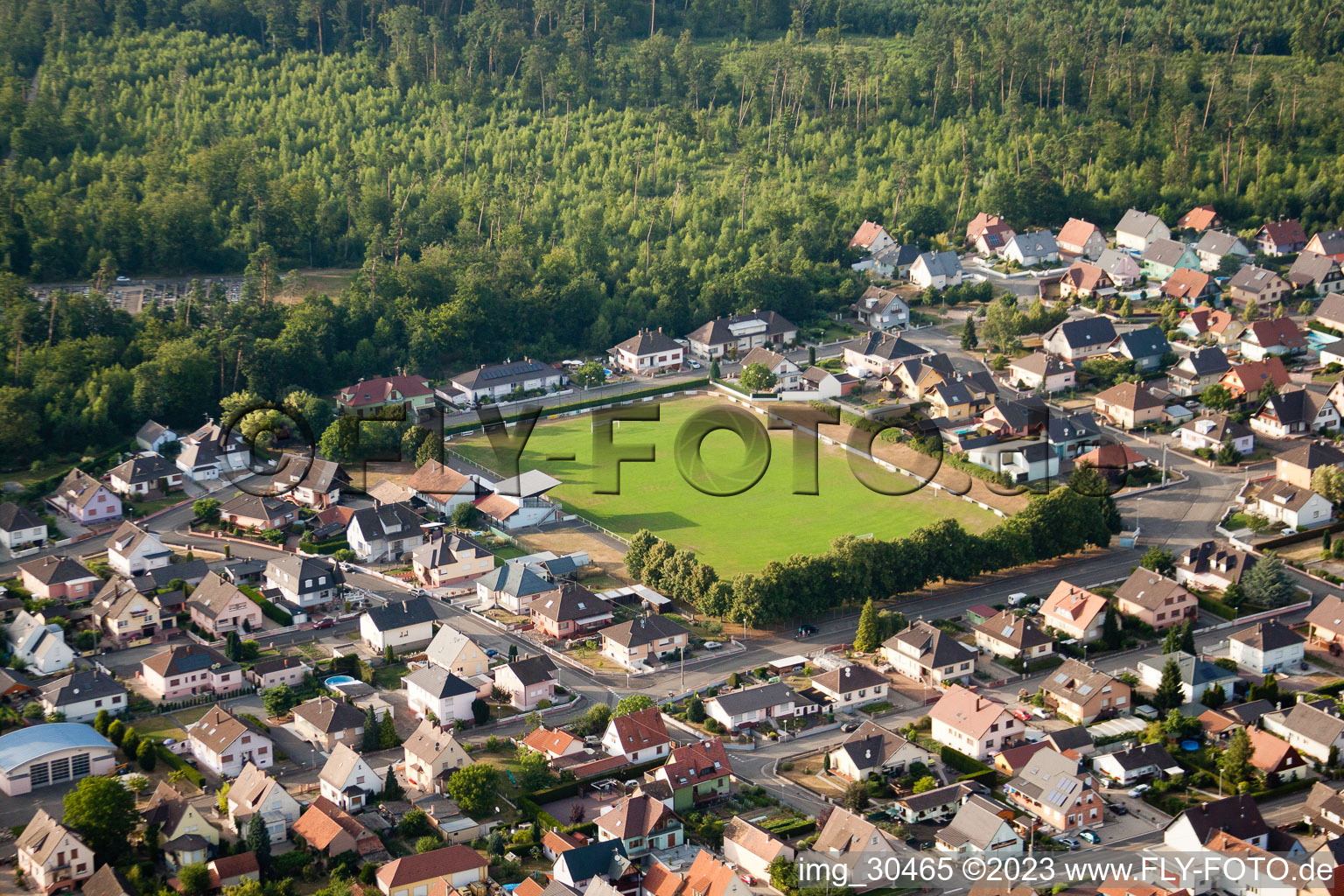 Schirrhoffen in Schirrhein im Bundesland Bas-Rhin, Frankreich