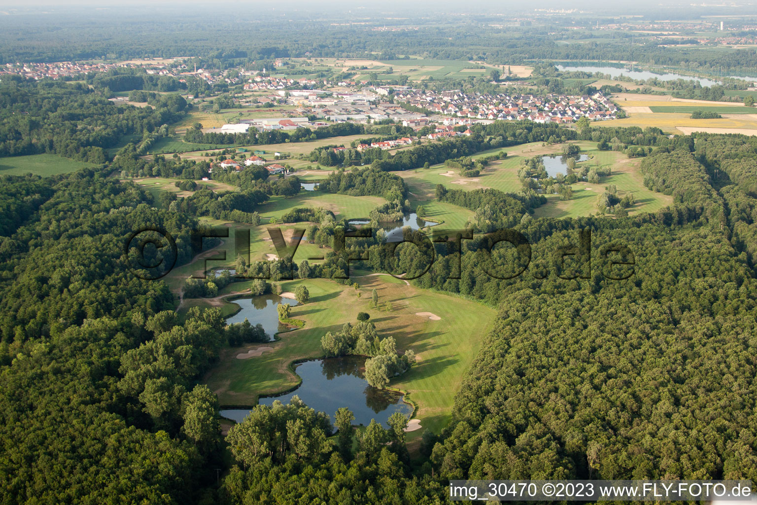 Soufflenheim , Golfclub Soufflenheim Baden-Baden im Bundesland Bas-Rhin, Frankreich