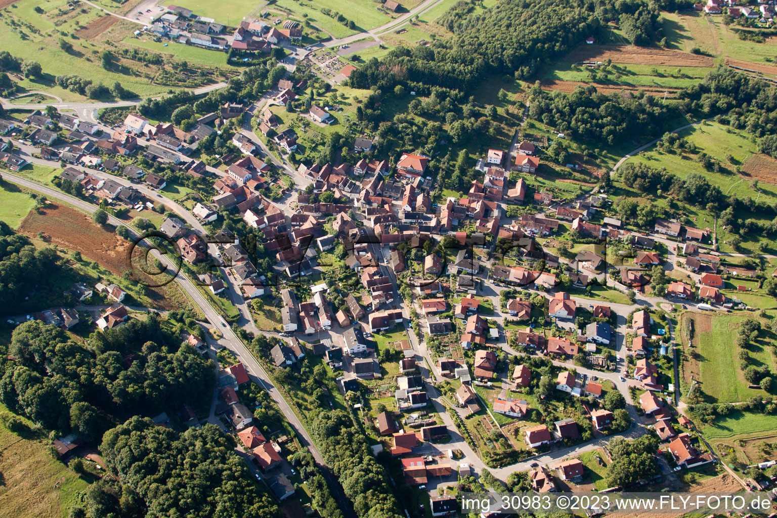 Völkersweiler (Pfalz) im Bundesland Rheinland-Pfalz, Deutschland