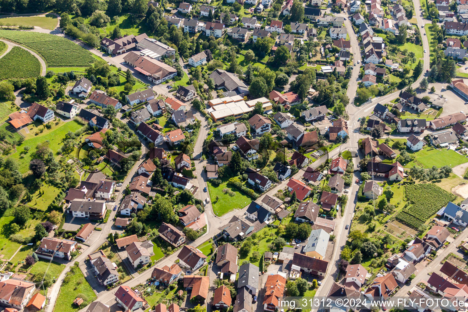 Yburghalle. Gallenbacherstr in Baden-Baden im Bundesland Baden-Württemberg, Deutschland