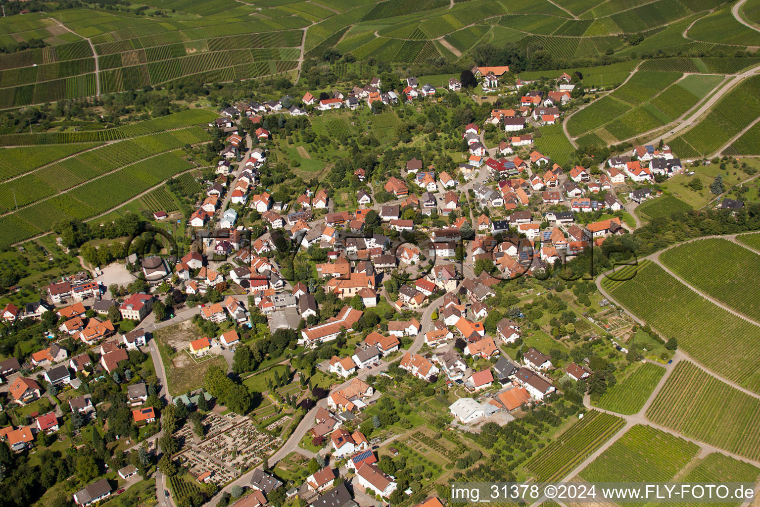 Eisental von Süden in Bühl im Bundesland Baden-Württemberg, Deutschland