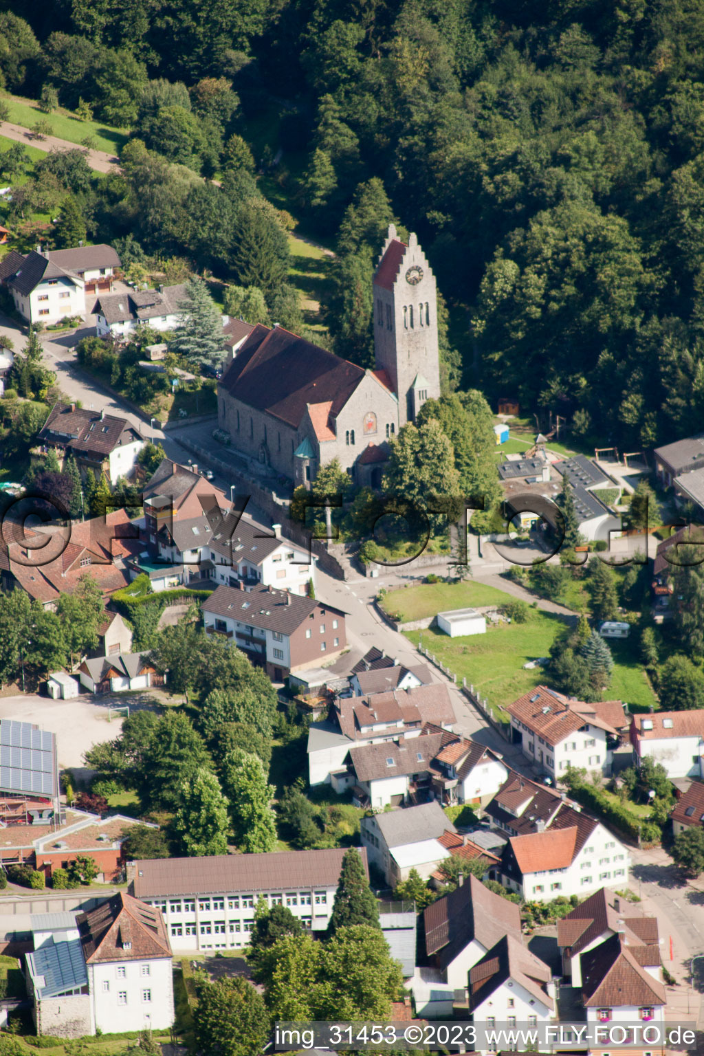 Luftbild von Ottersweier-Hub im Bundesland Baden-Württemberg, Deutschland